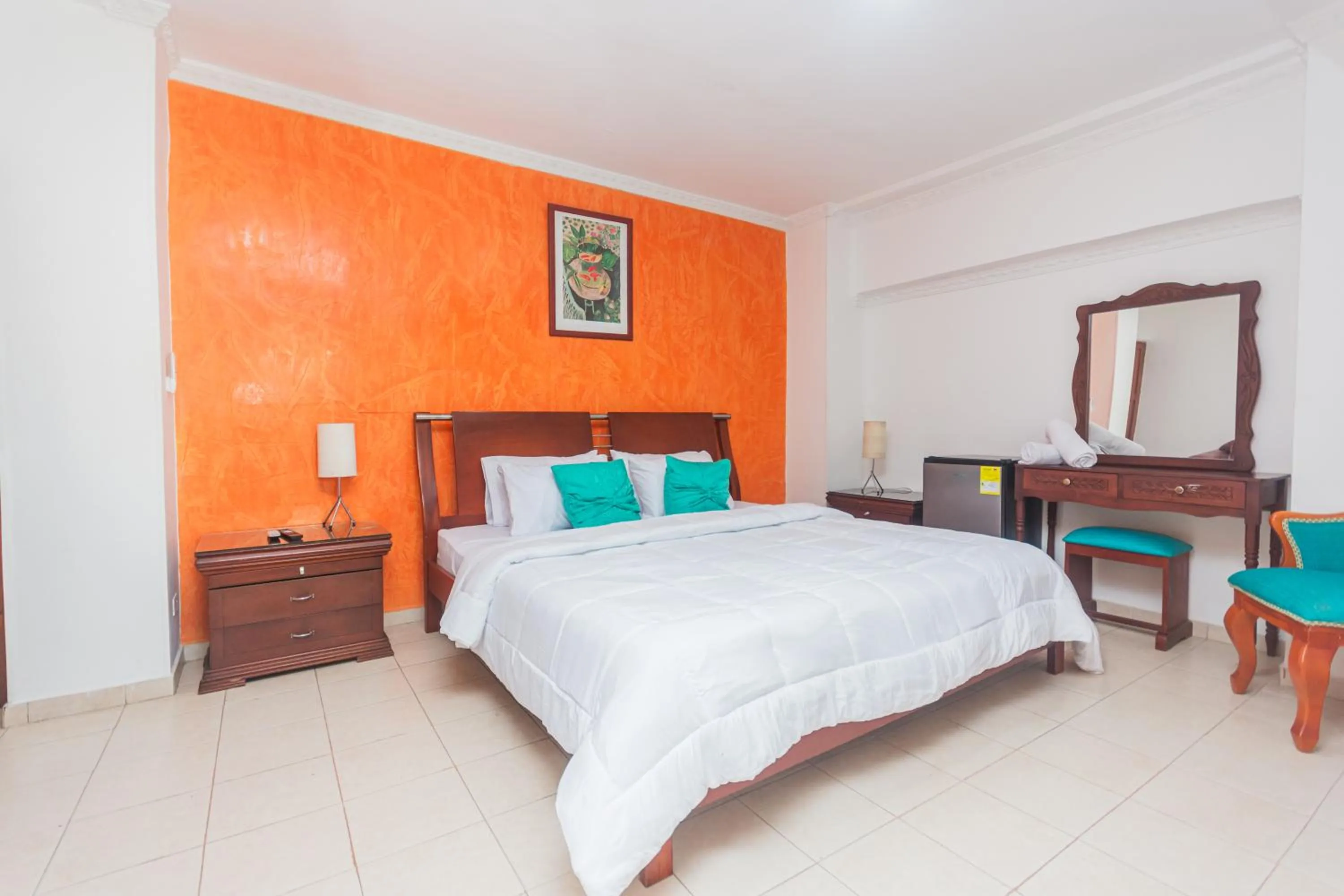 Bed in Hotel Baluarte Cartagena Boutique