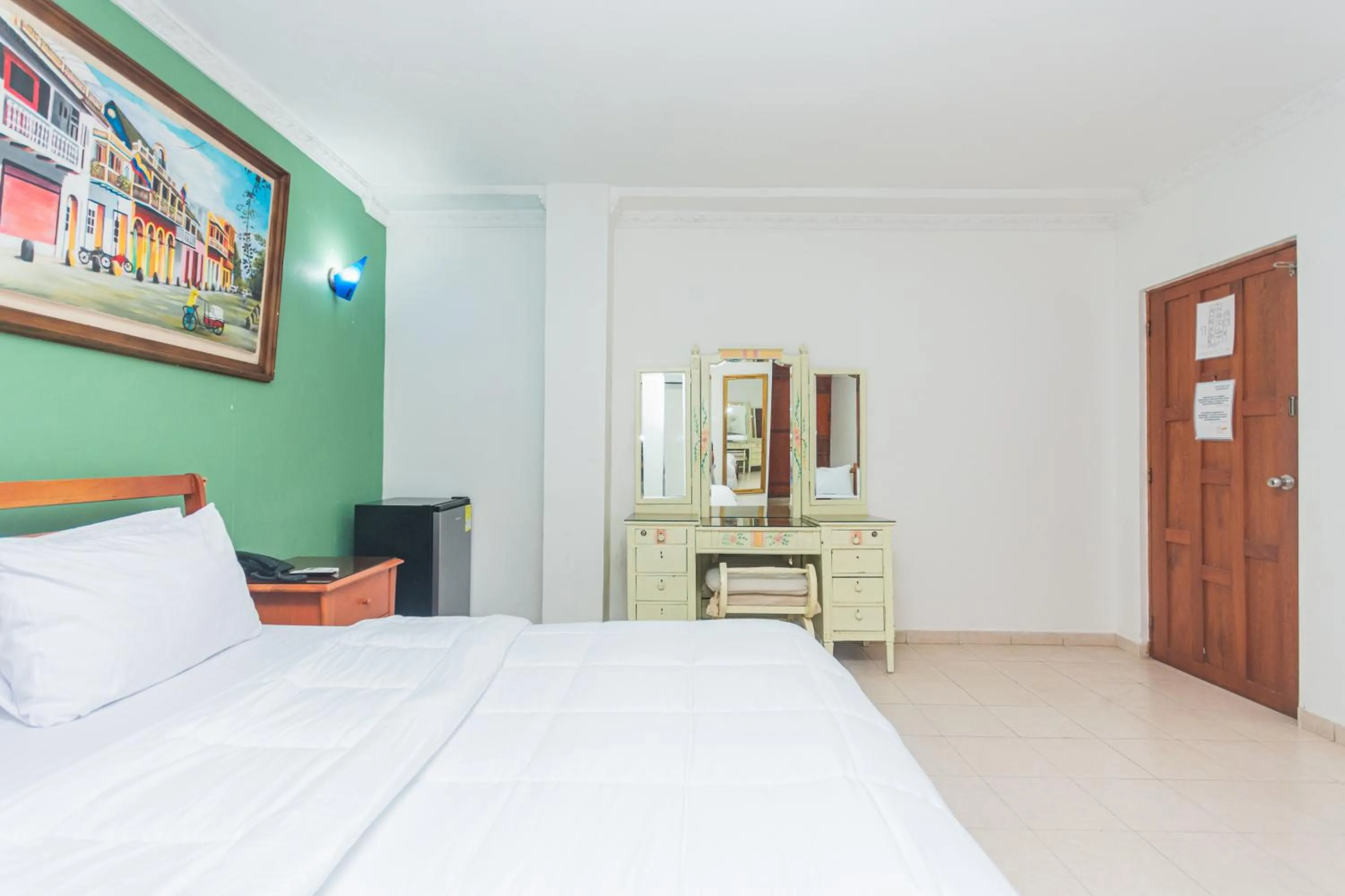 Bed in Hotel Baluarte Cartagena Boutique