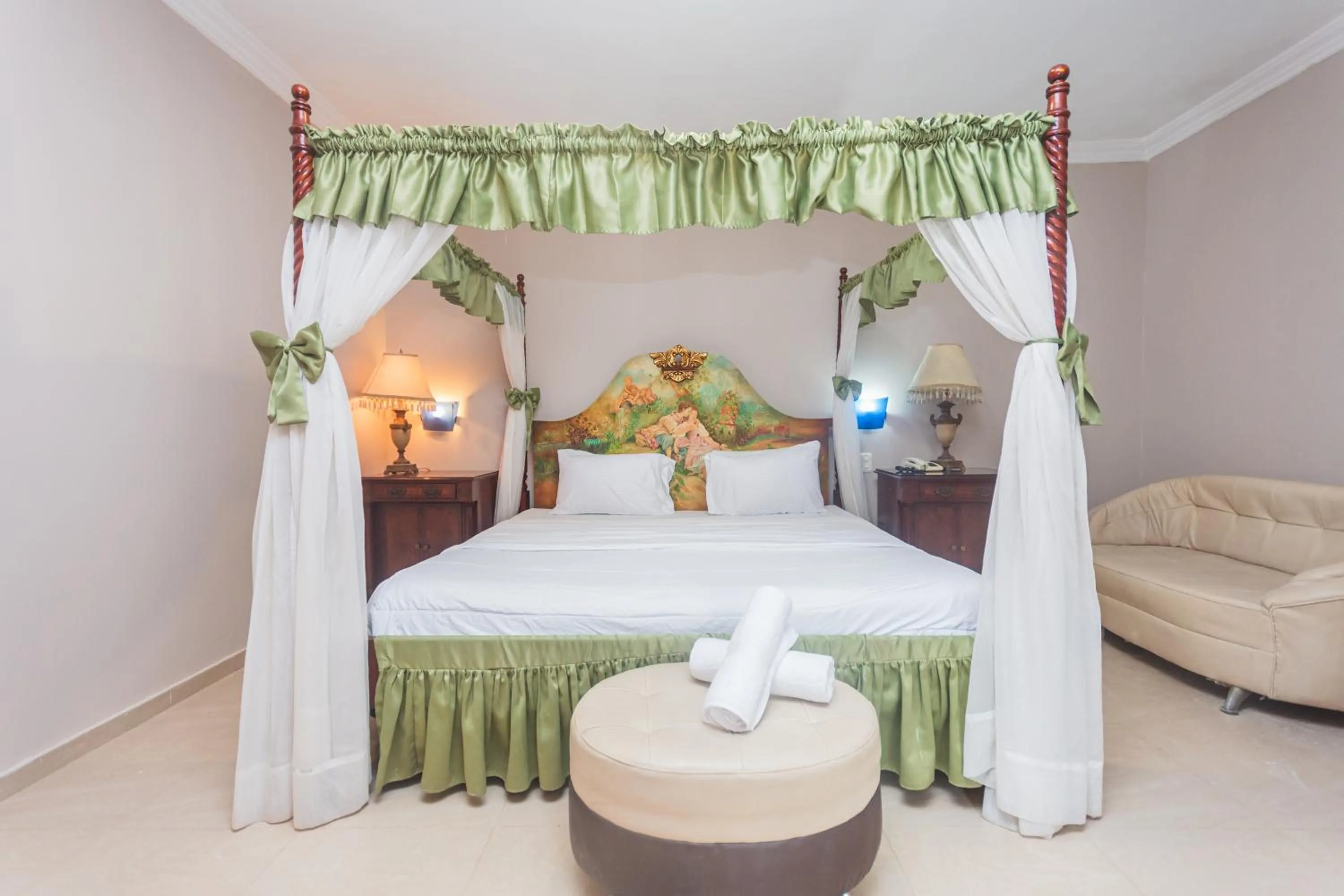 Bed in Hotel Baluarte Cartagena Boutique