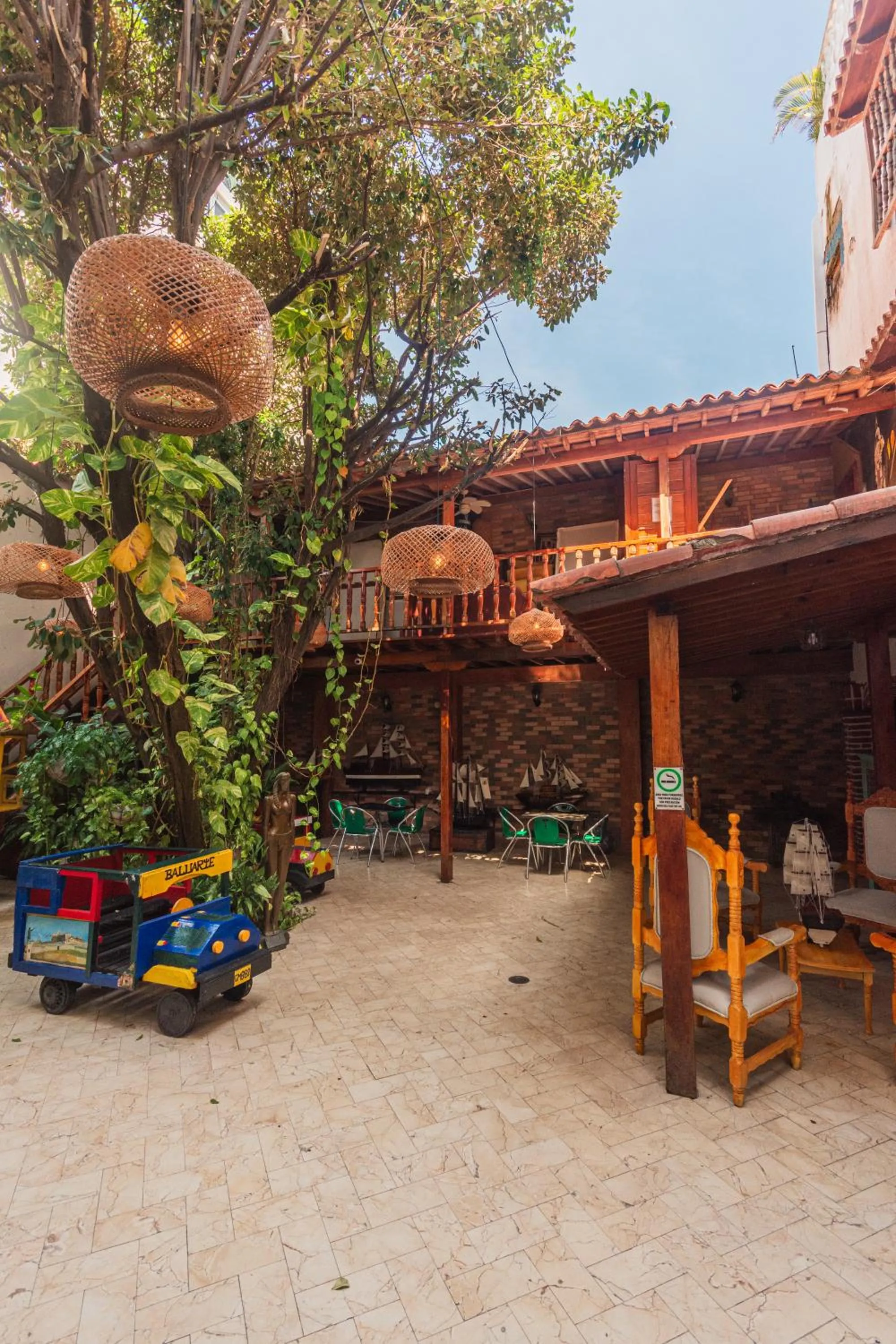 Decorative detail in Hotel Baluarte Cartagena Boutique