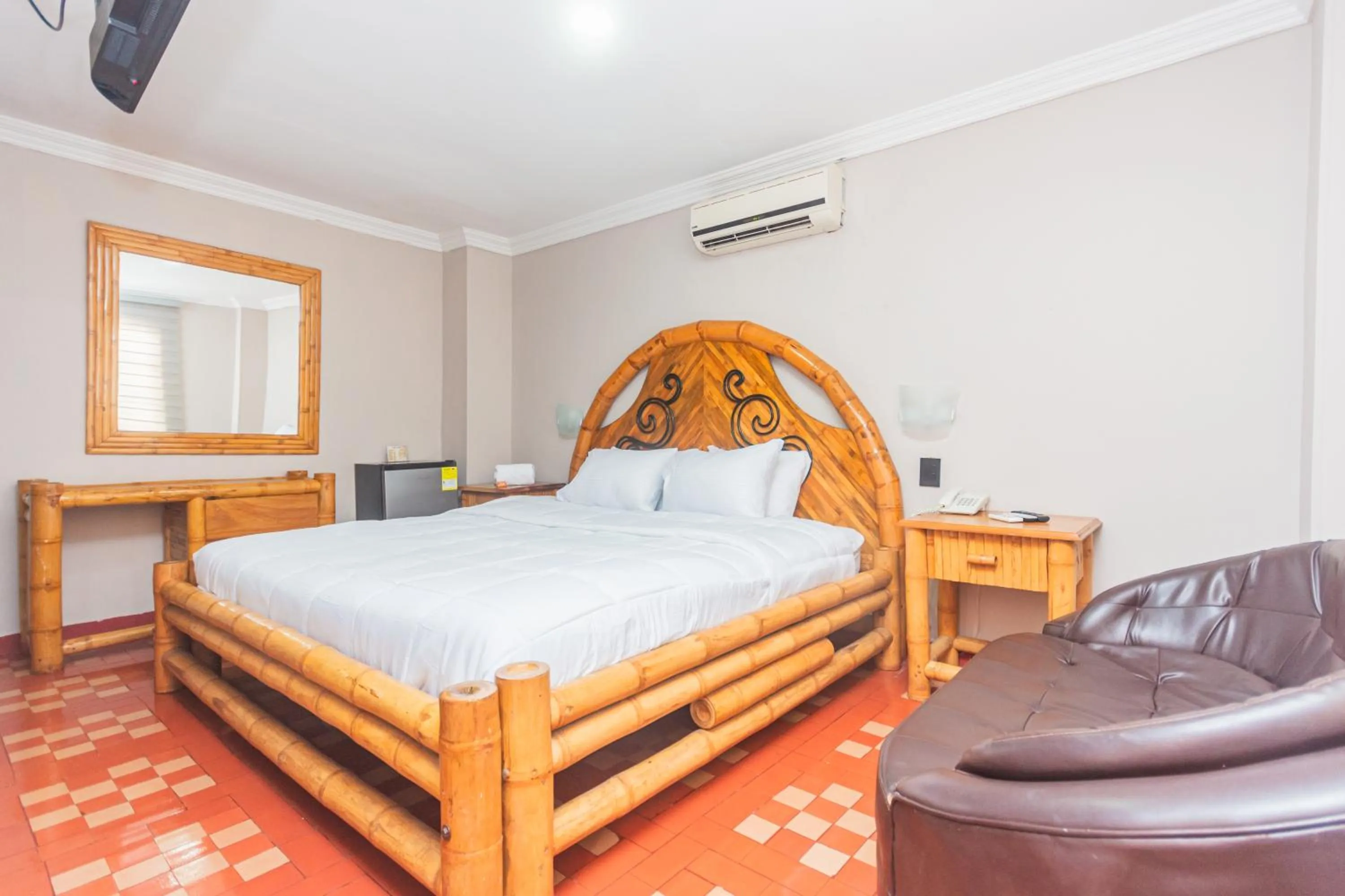 Bed in Hotel Baluarte Cartagena Boutique