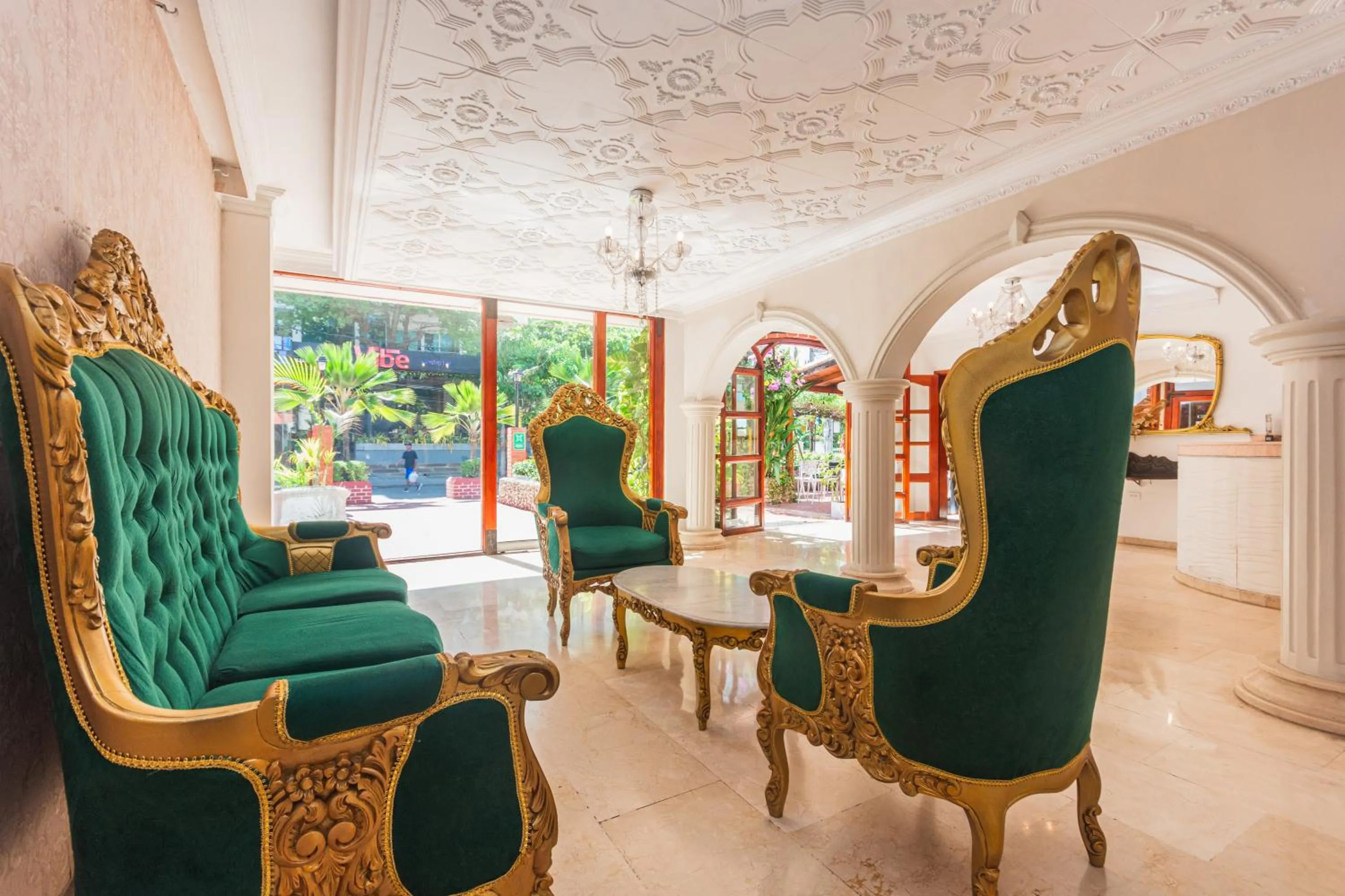 Lobby or reception in Hotel Baluarte Cartagena Boutique