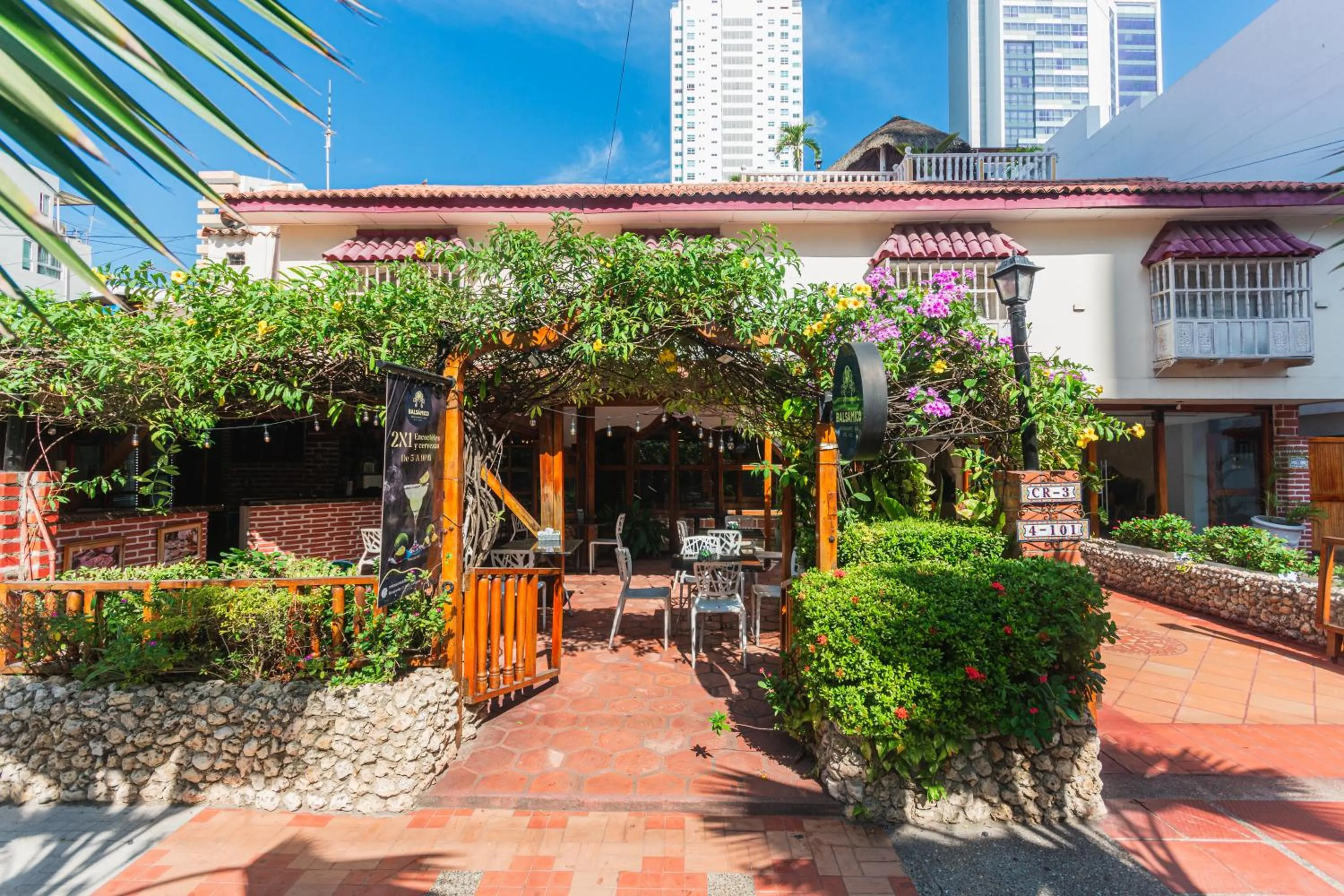 Facade/entrance in Hotel Baluarte Cartagena Boutique