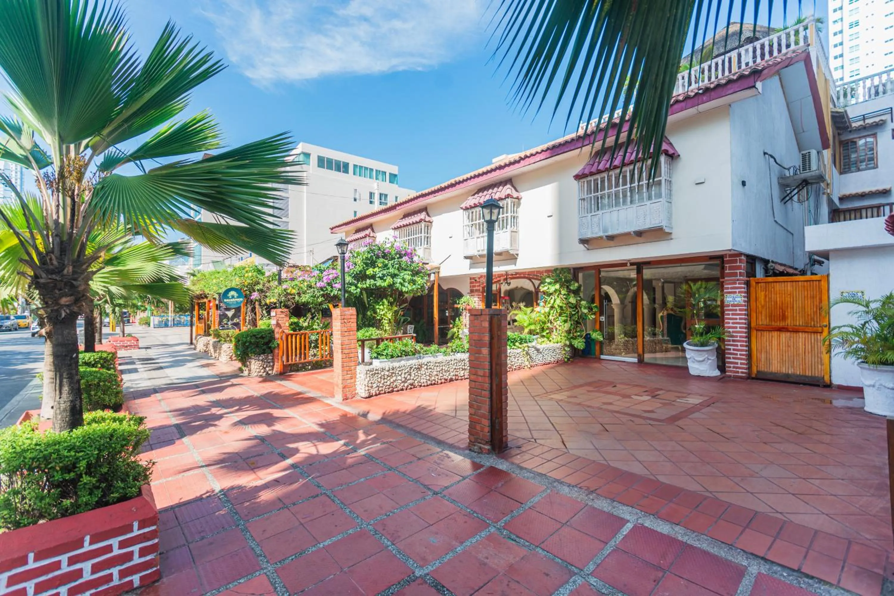 Property building in Hotel Baluarte Cartagena Boutique
