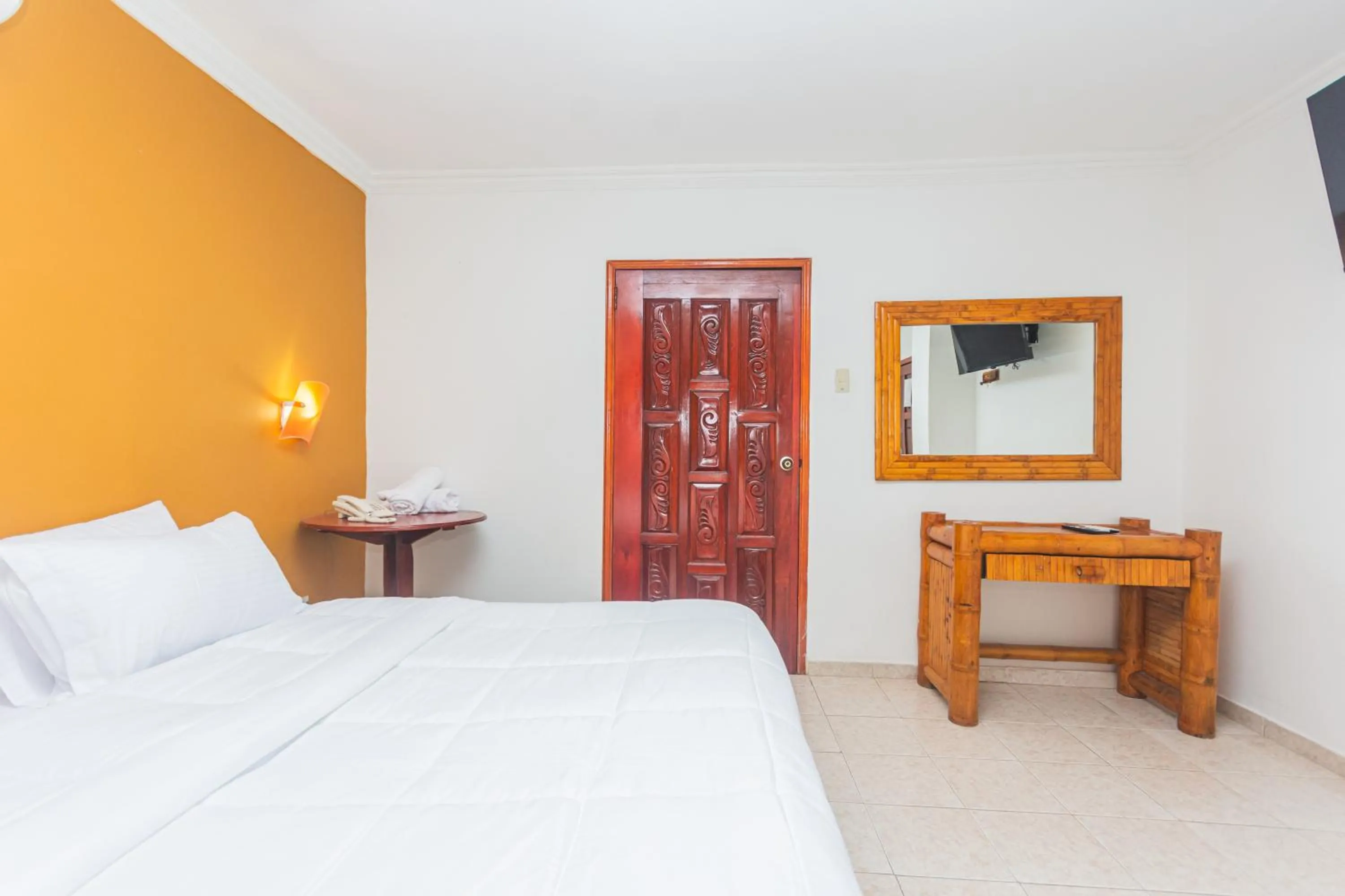 Bed in Hotel Baluarte Cartagena Boutique