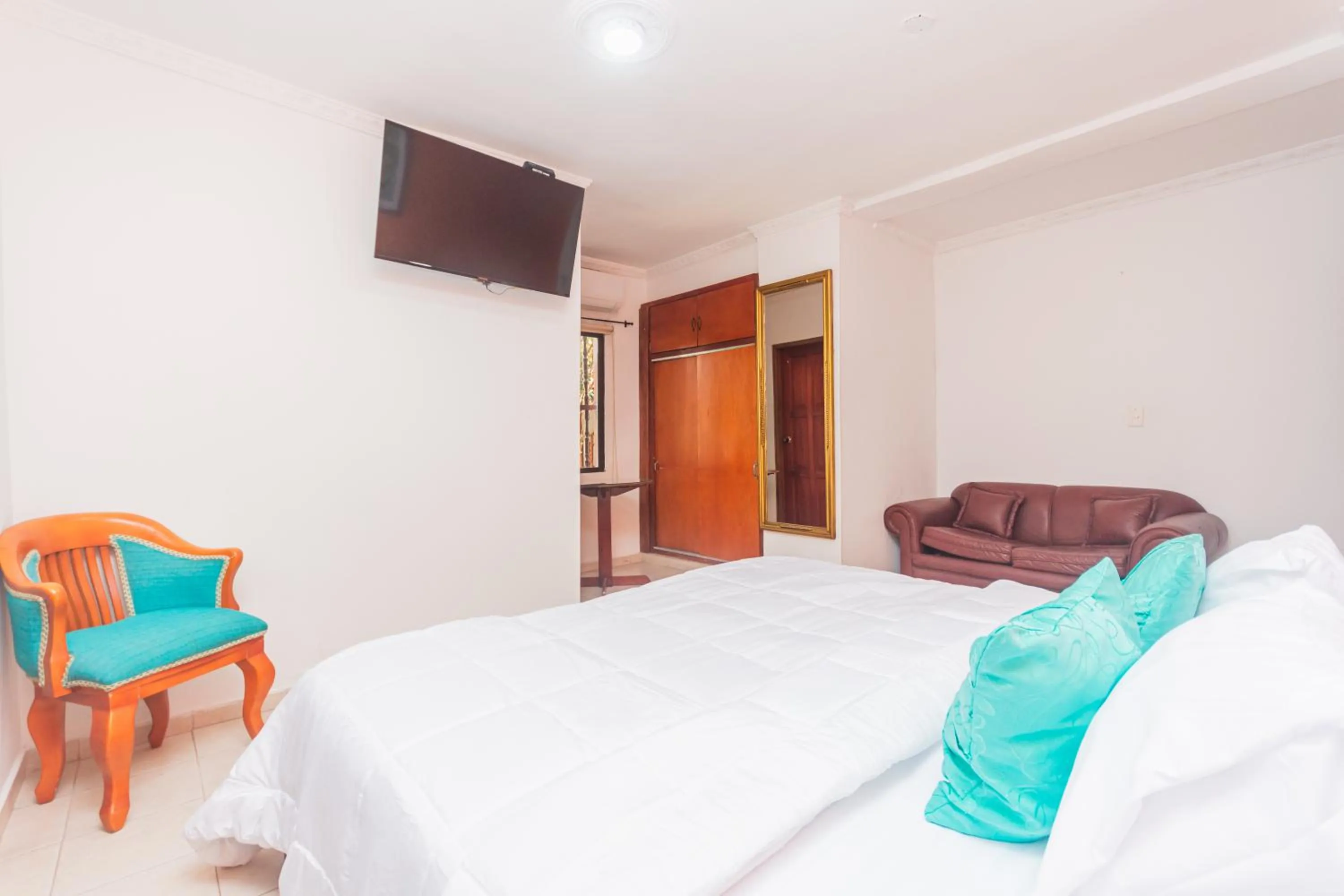 Bed in Hotel Baluarte Cartagena Boutique