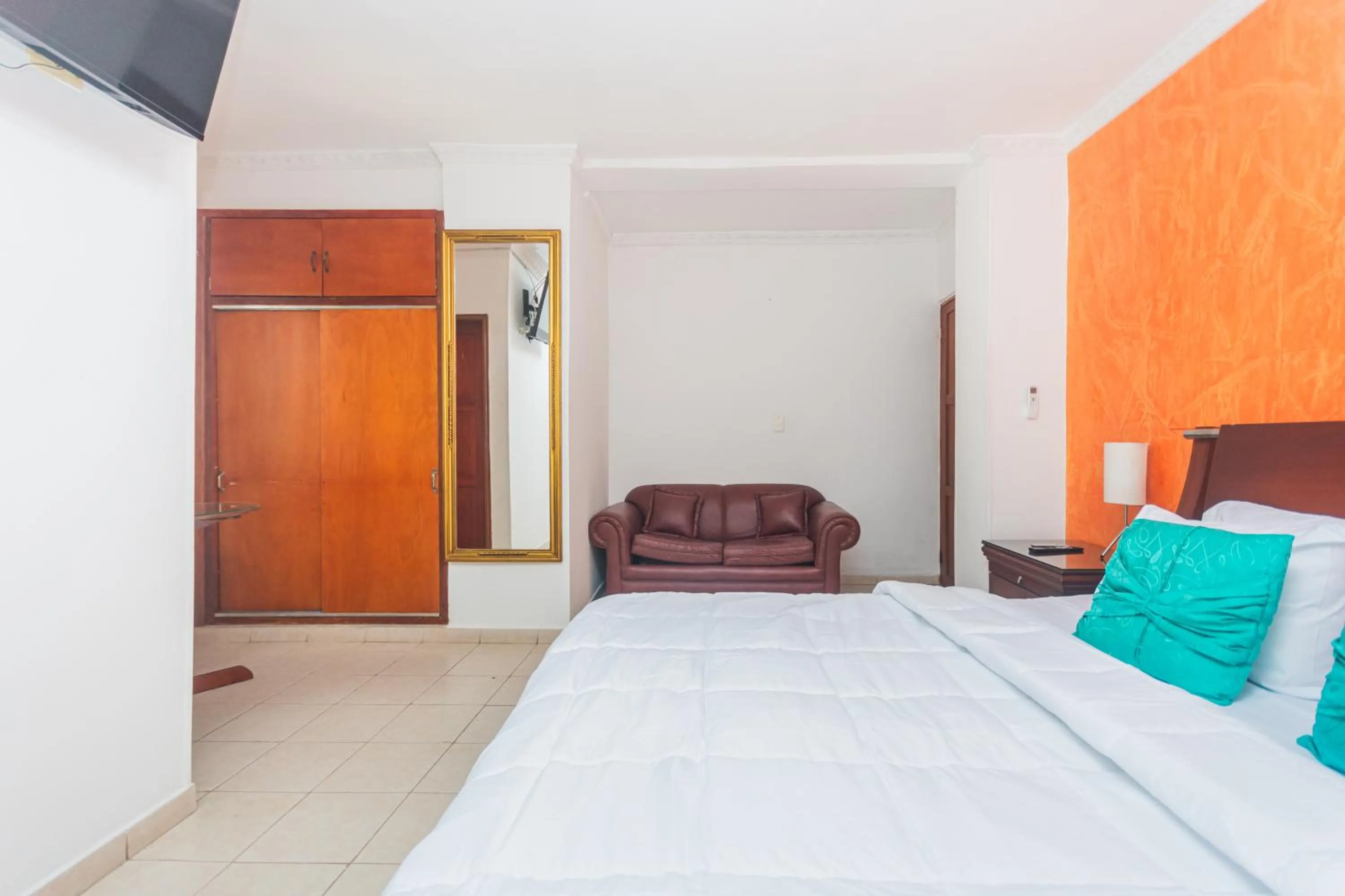 Bed in Hotel Baluarte Cartagena Boutique