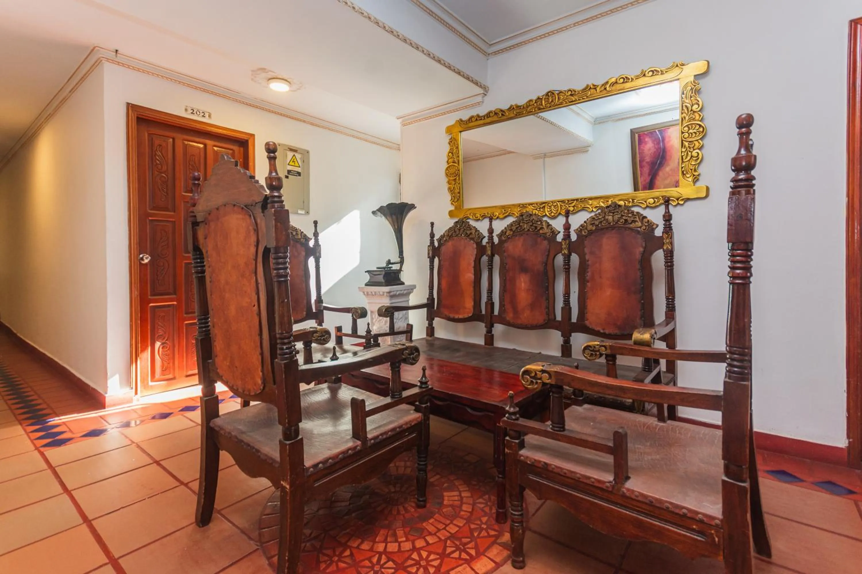 Decorative detail in Hotel Baluarte Cartagena Boutique