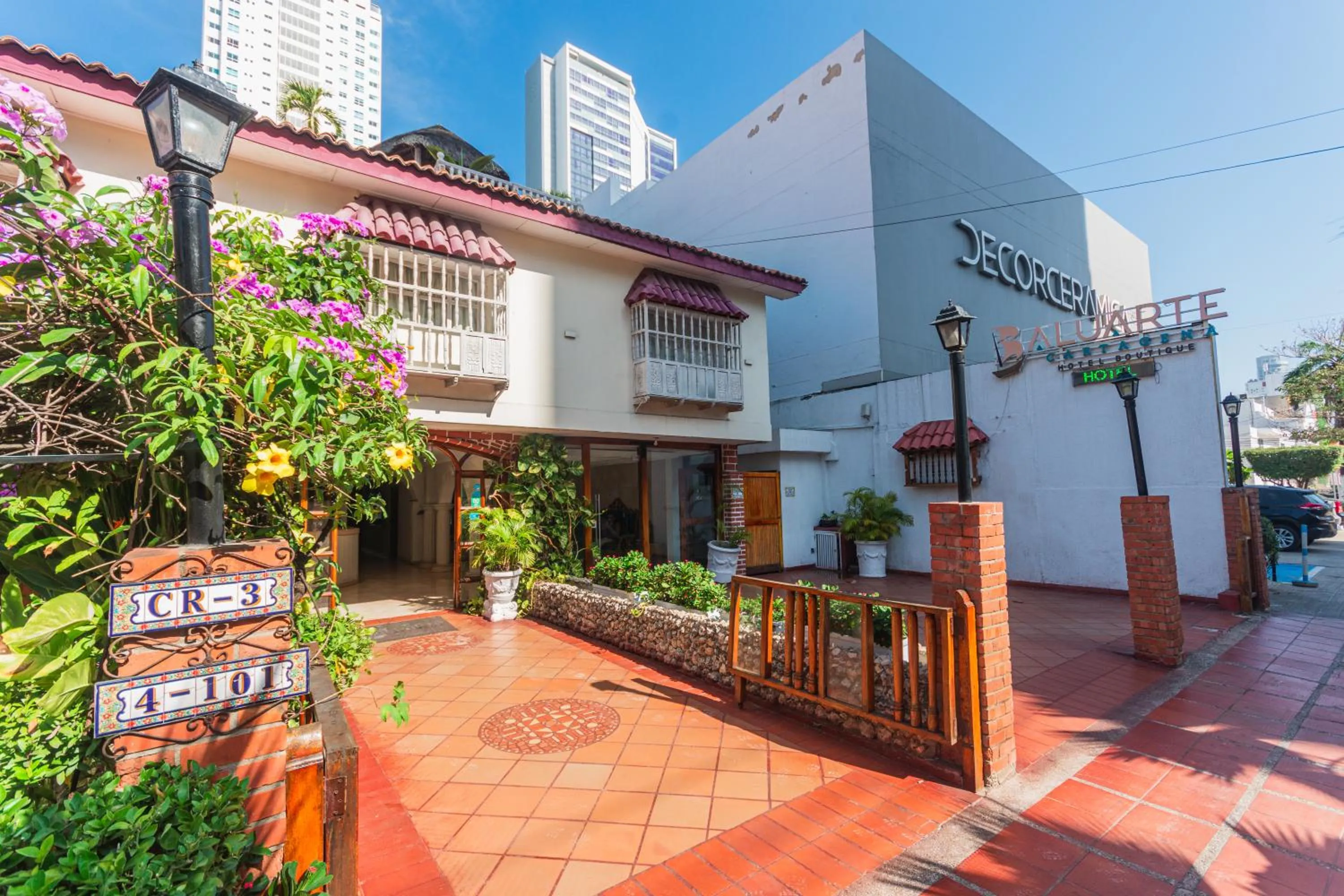 Property building in Hotel Baluarte Cartagena Boutique
