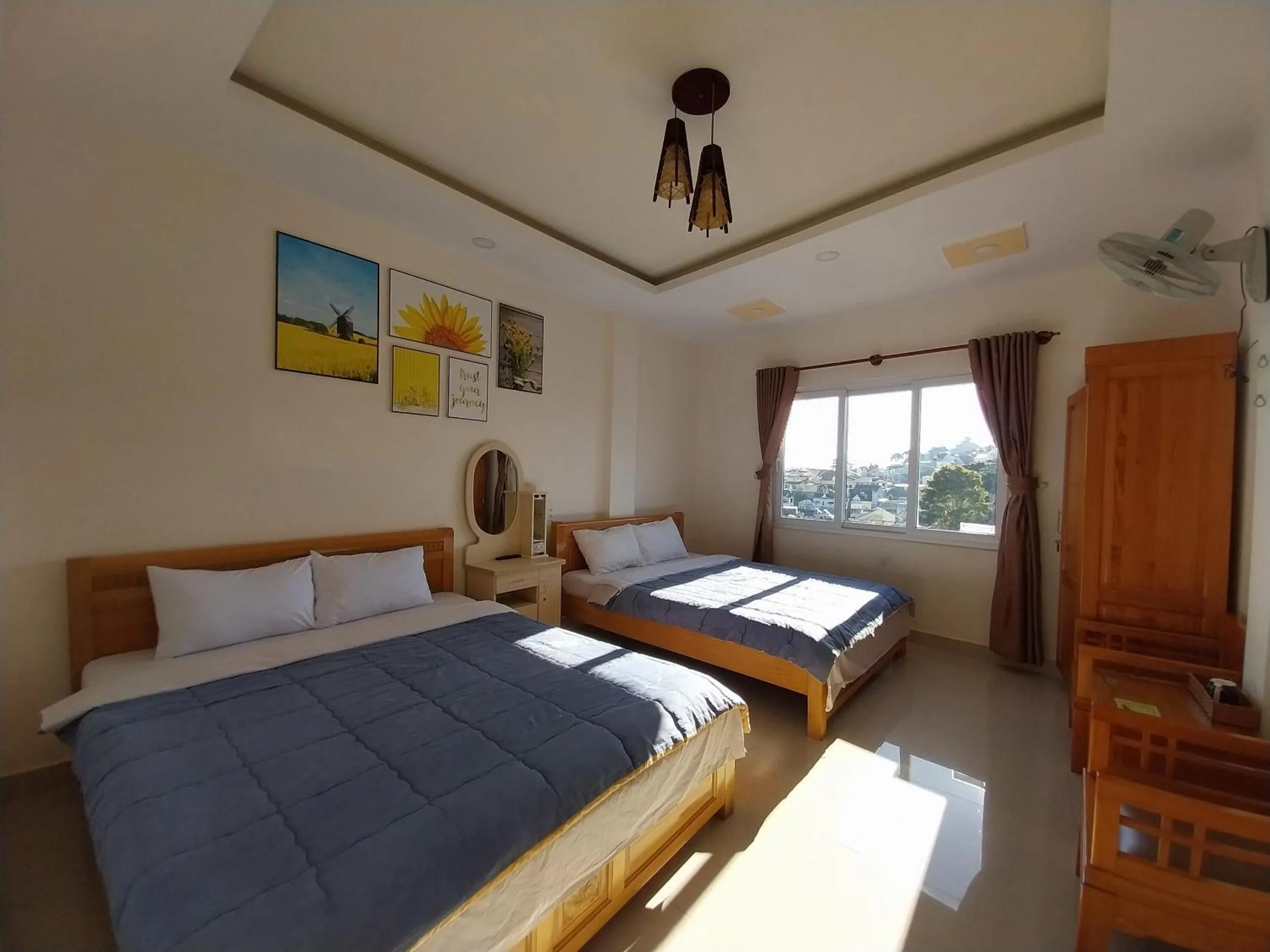 Photo of the whole room, Bed in Cam Ly Homestay