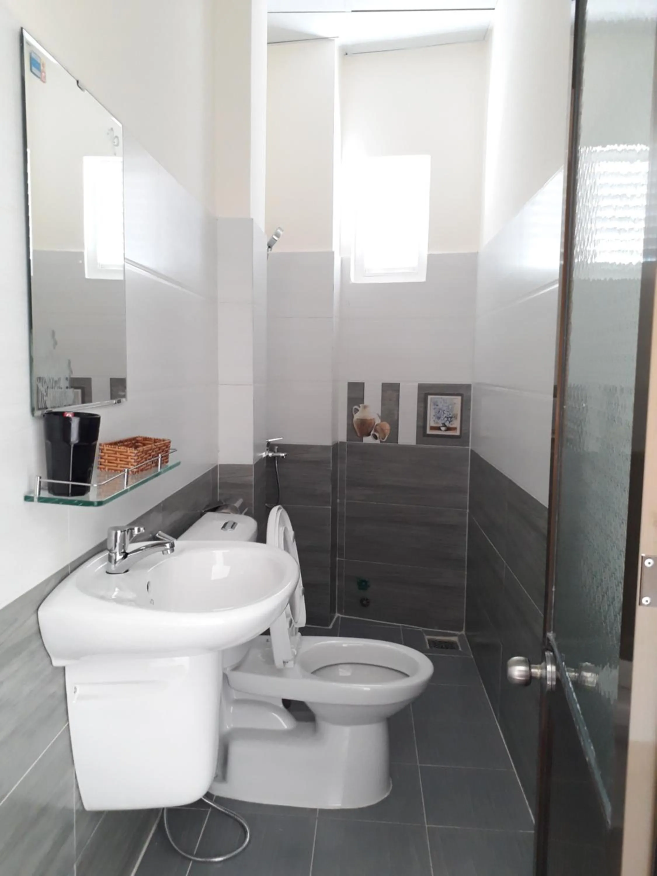 Shower in Cam Ly Homestay