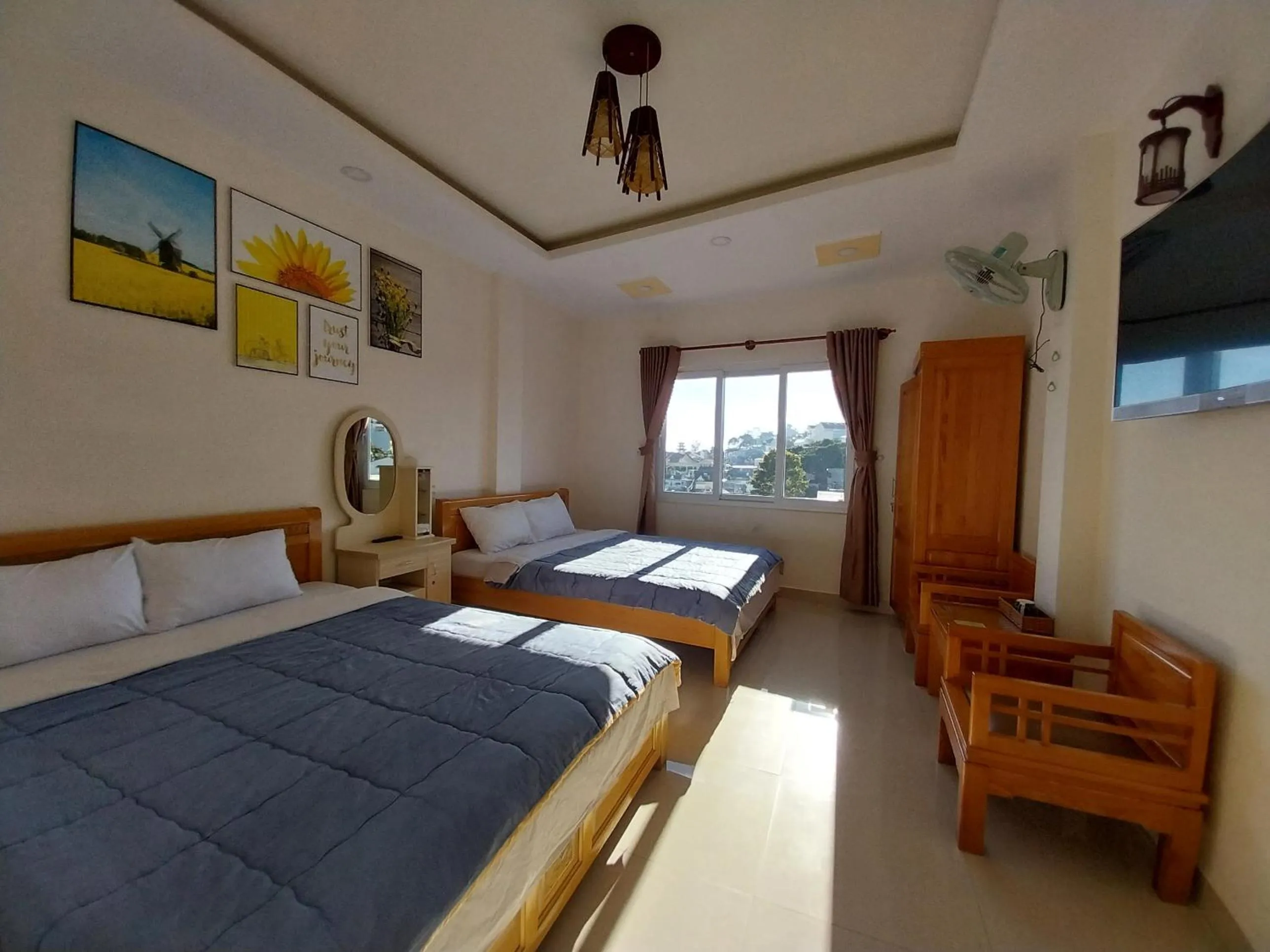 Bedroom, Bed in Cam Ly Homestay