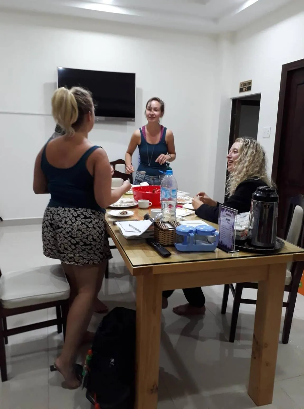 People in Cam Ly Homestay