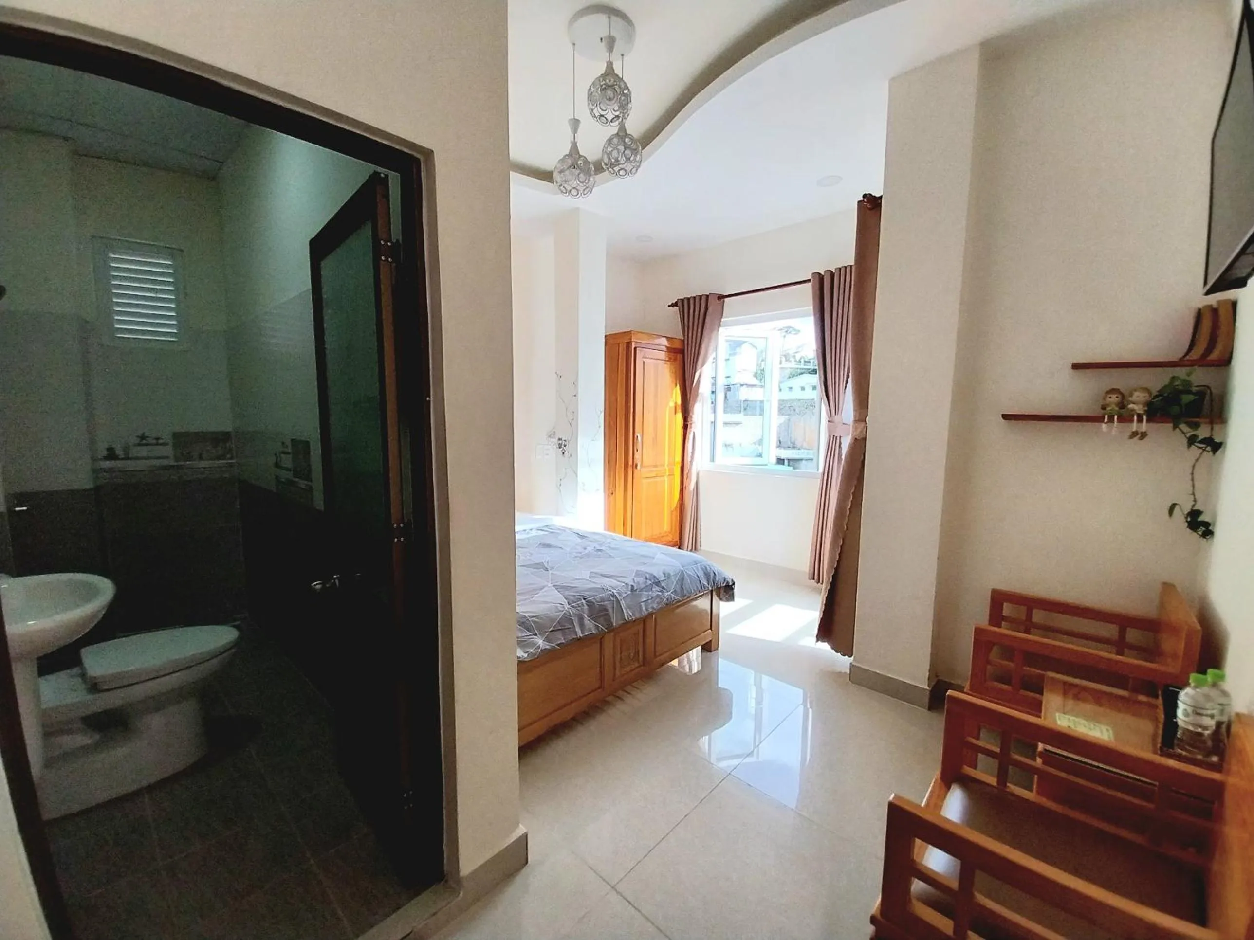 Photo of the whole room, Bed in Cam Ly Homestay