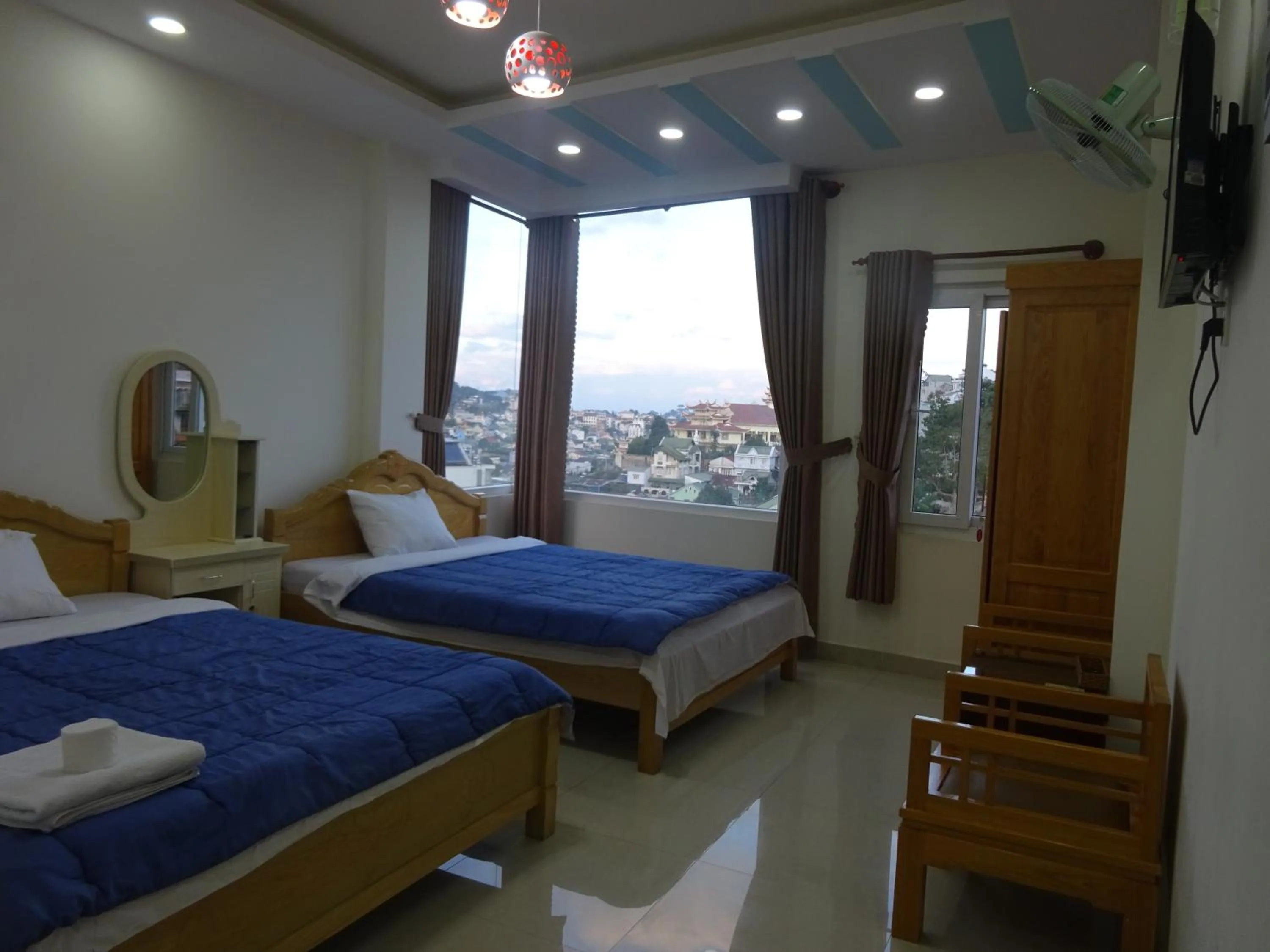 Photo of the whole room, Bed in Cam Ly Homestay