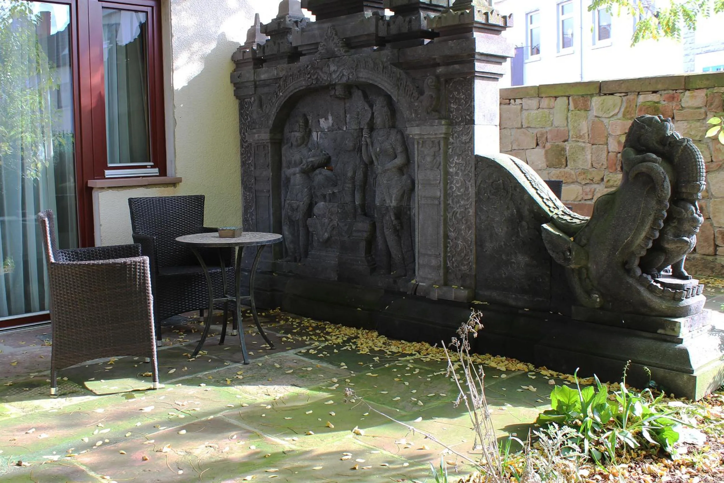 Patio in Hotel am Palais