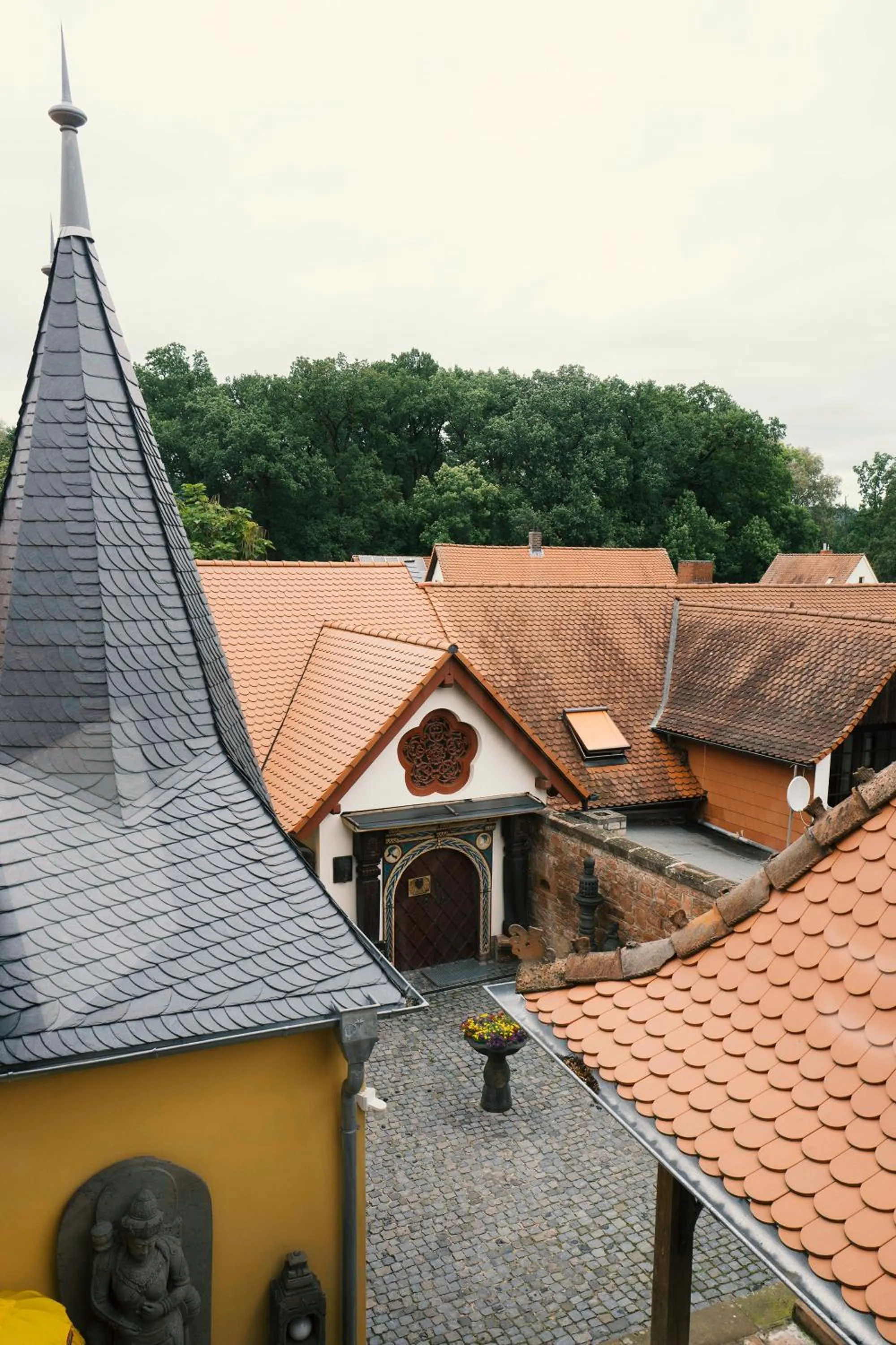 Patio in Hotel am Palais
