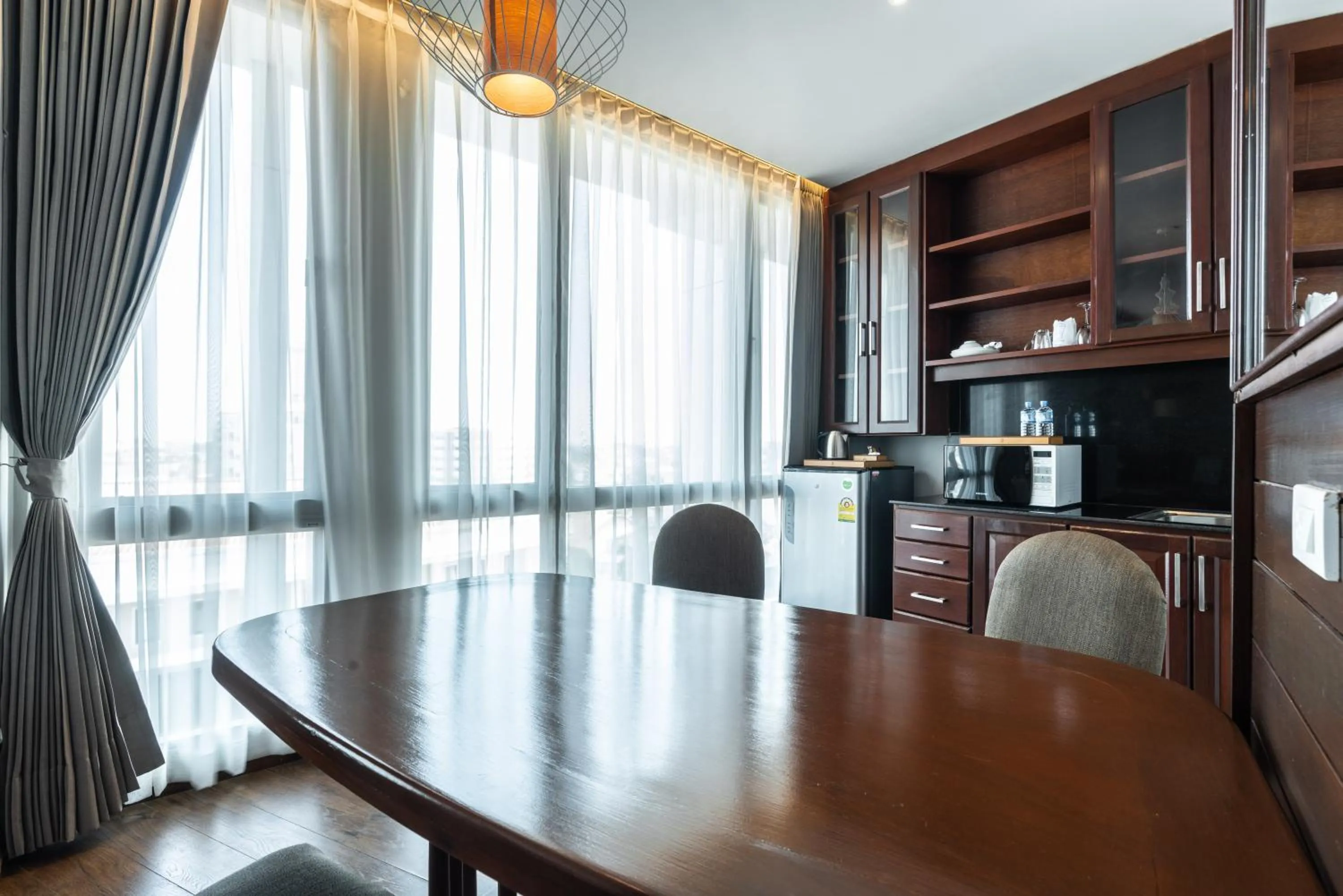 Kitchen or kitchenette in Grand Hotel Vientiane