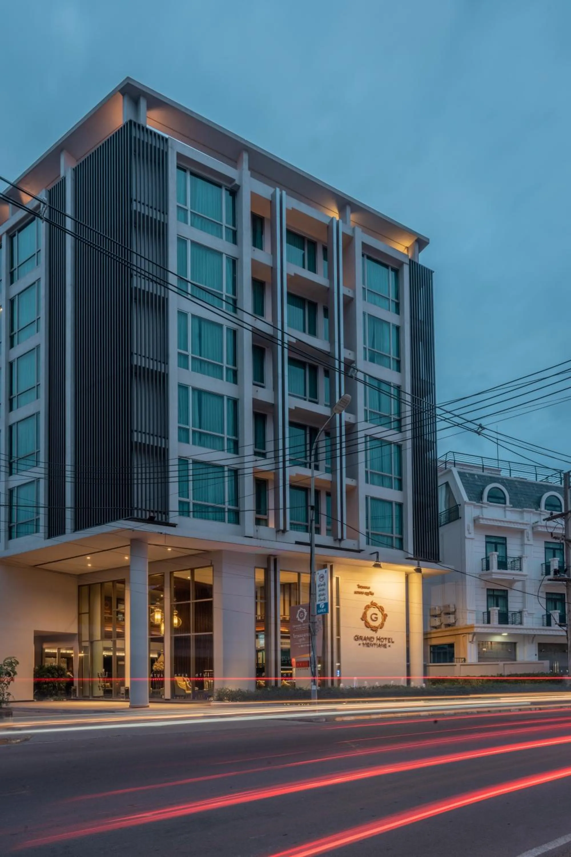 Property building in Grand Hotel Vientiane