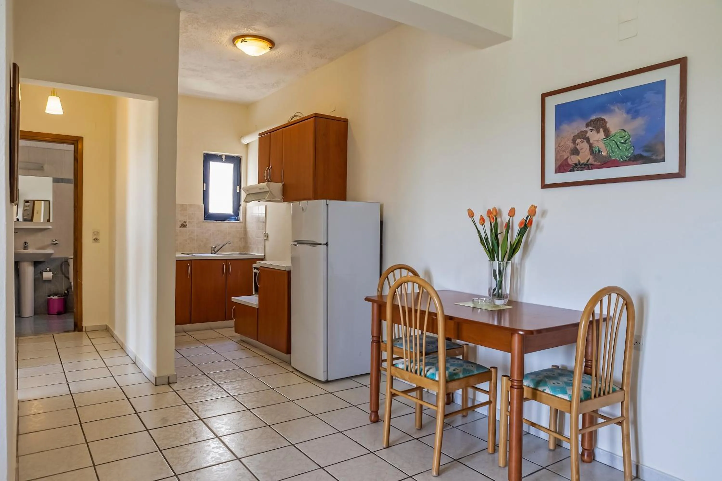 Kitchen or kitchenette in Cretan Sun