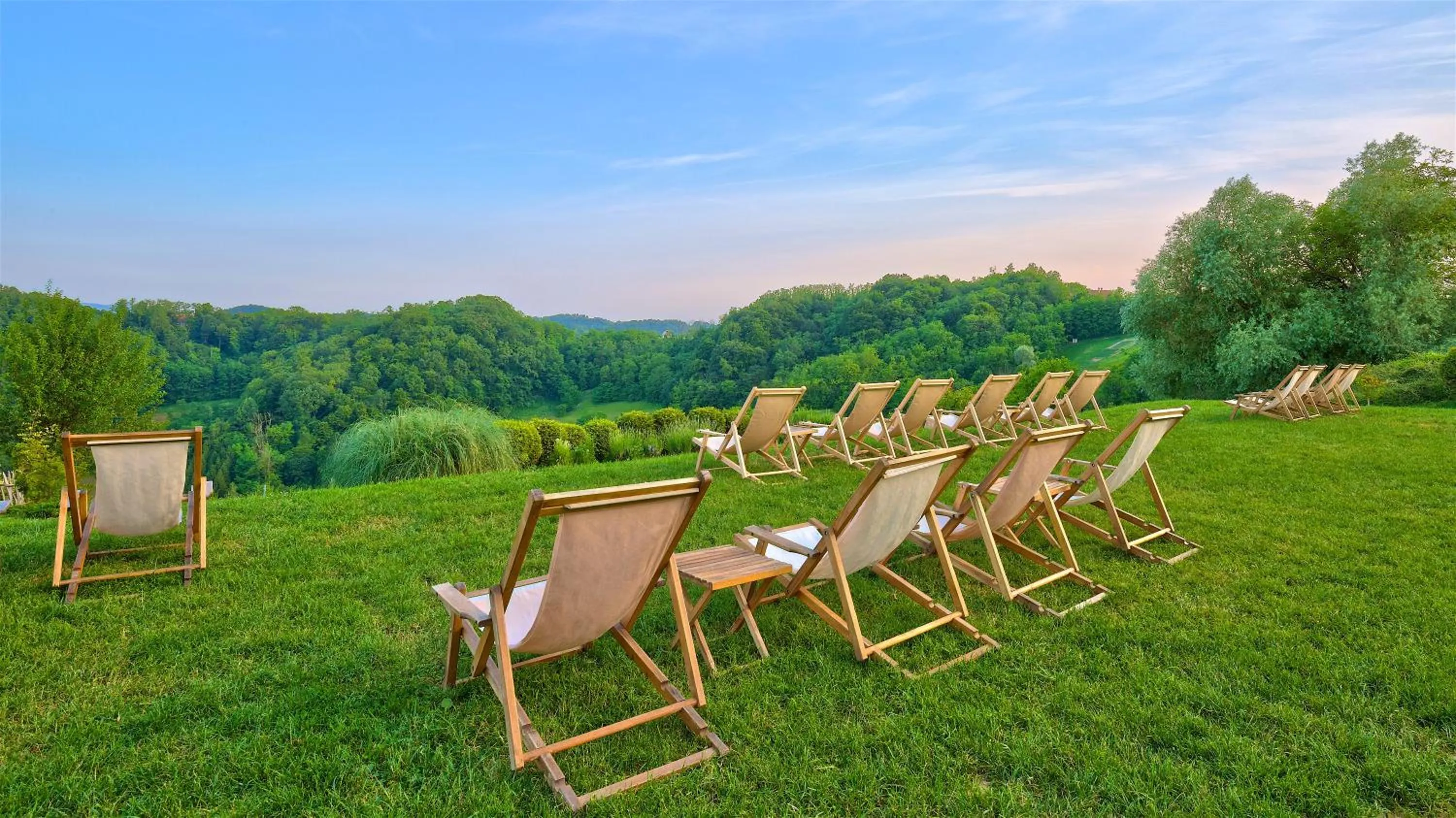 Garden in Winery, Restaurant & Pension Vuglec Breg