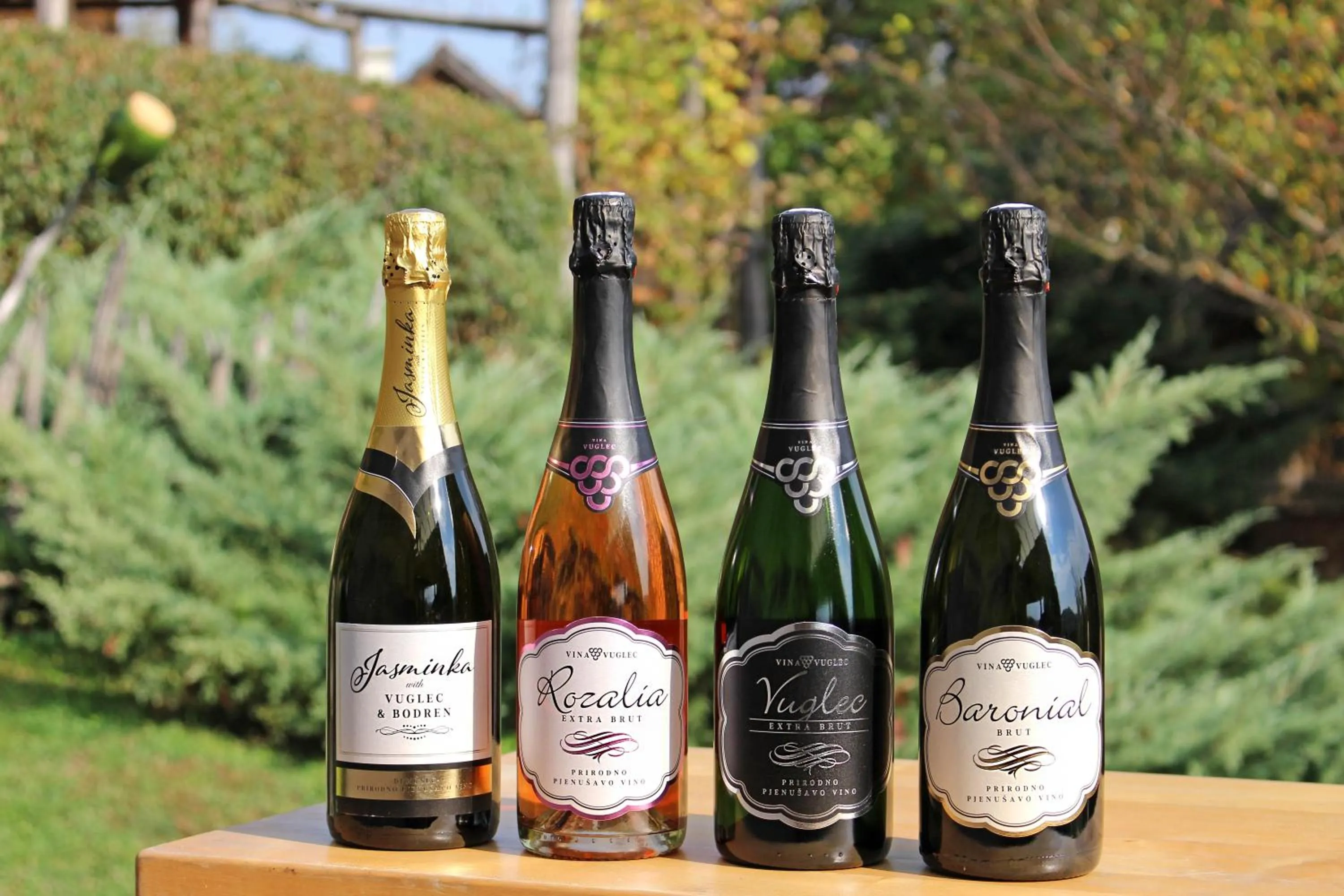 Drinks in Winery, Restaurant & Pension Vuglec Breg