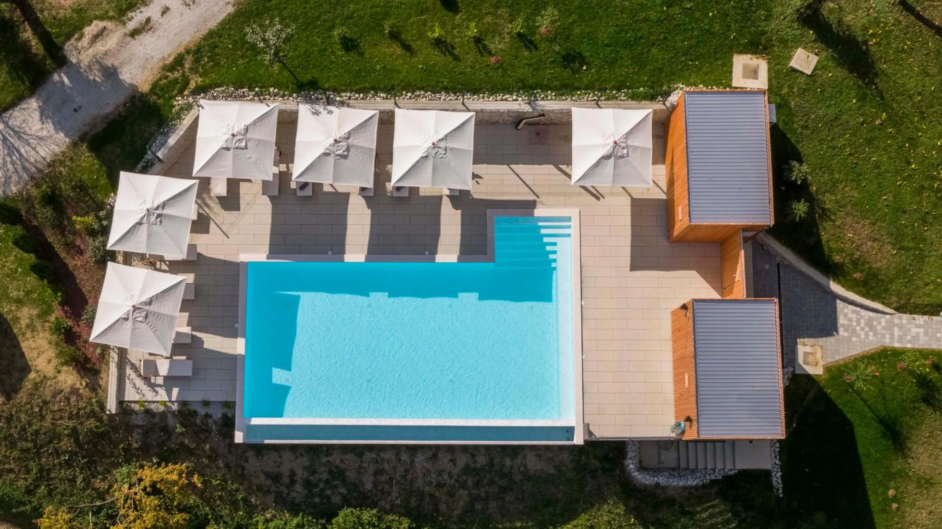 Swimming pool in Winery, Restaurant & Pension Vuglec Breg