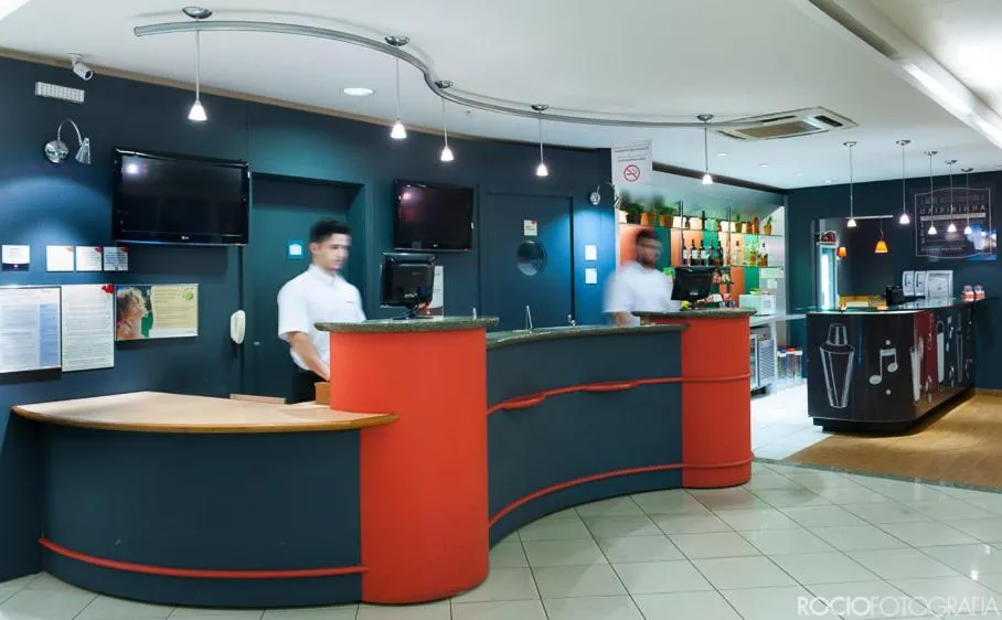 Lobby or reception in ibis Uberlandia