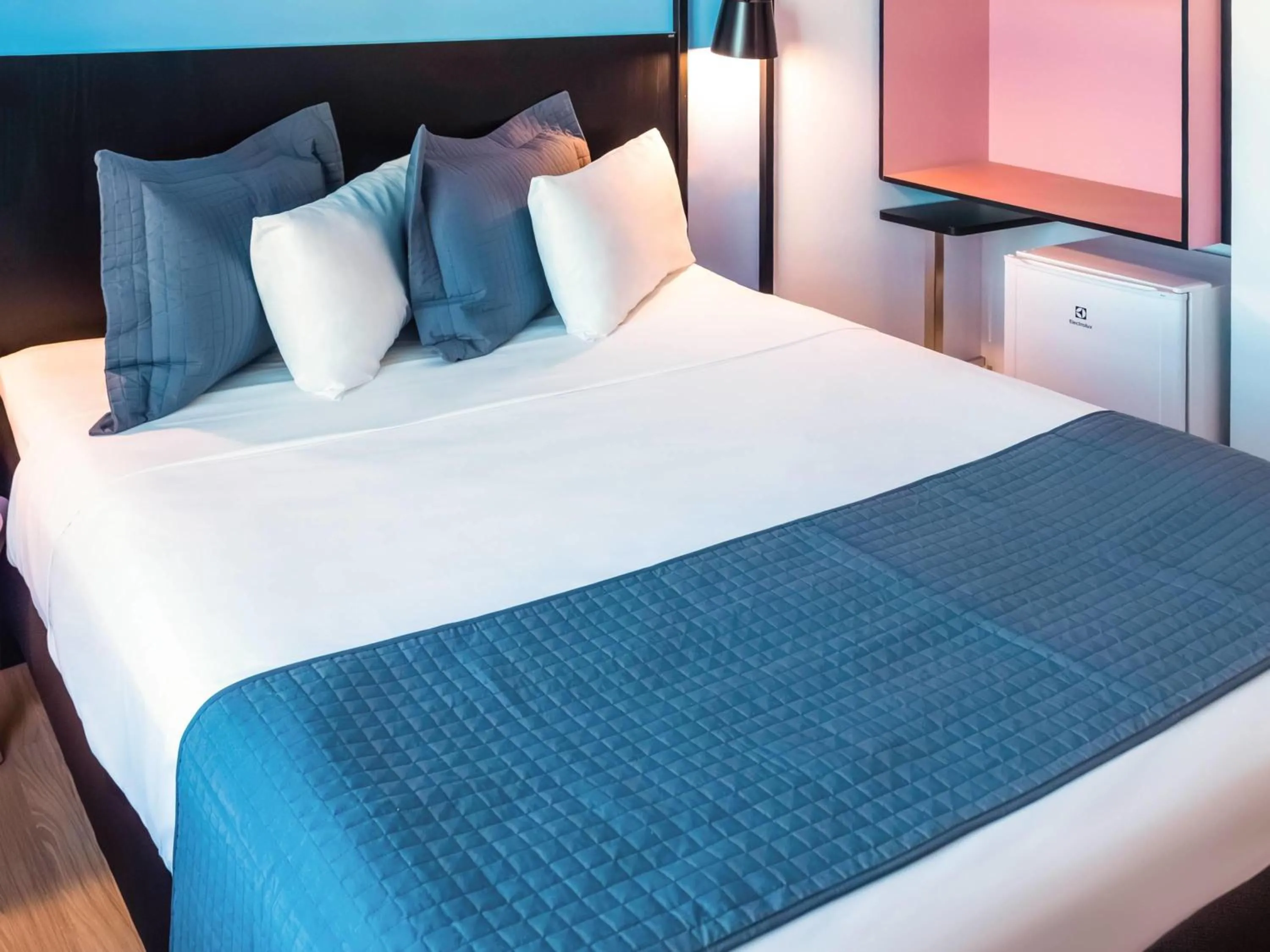 Bedroom, Bed in ibis Styles Goiania Marista