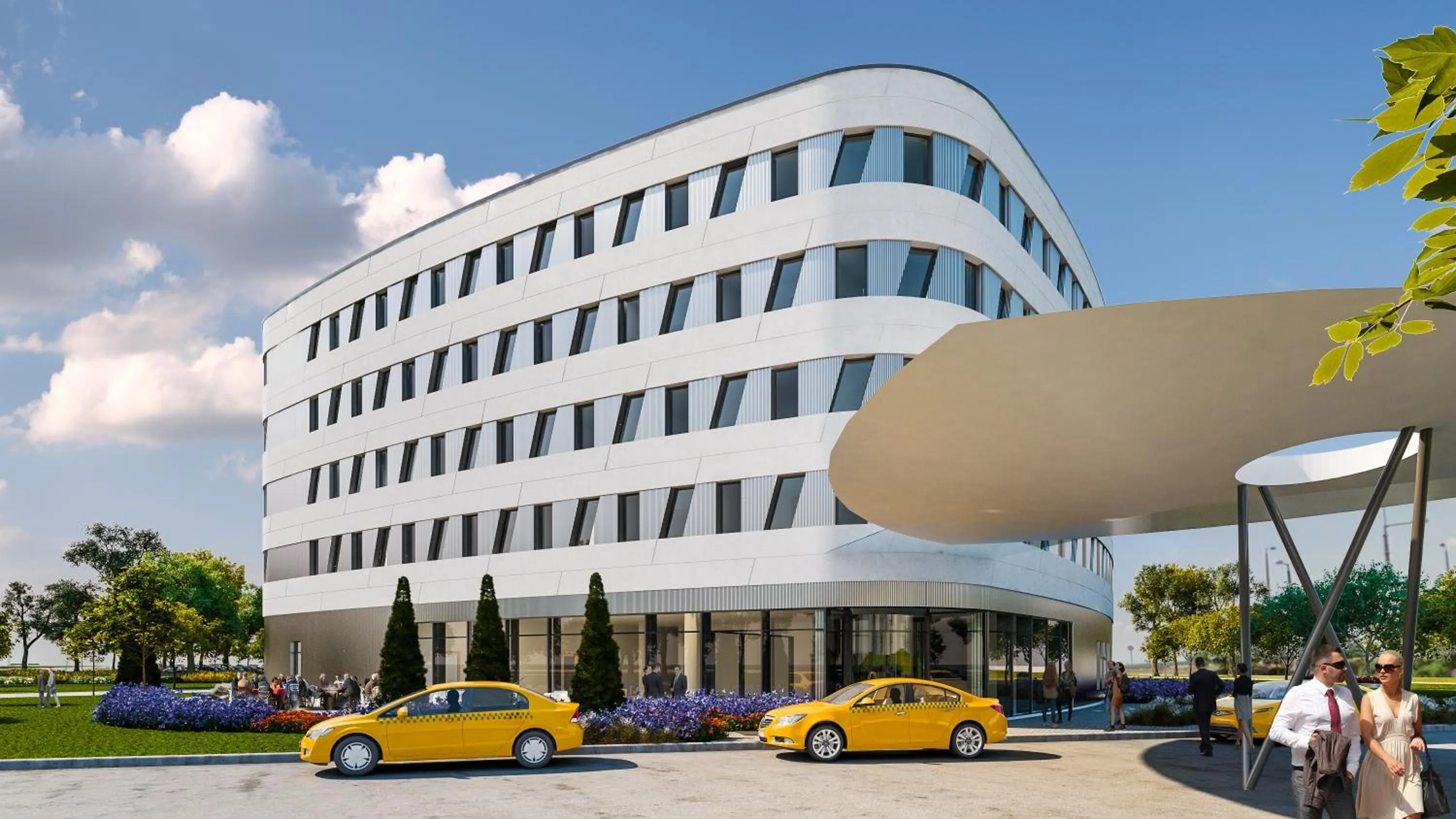 Property building in ibis Styles Budapest Airport