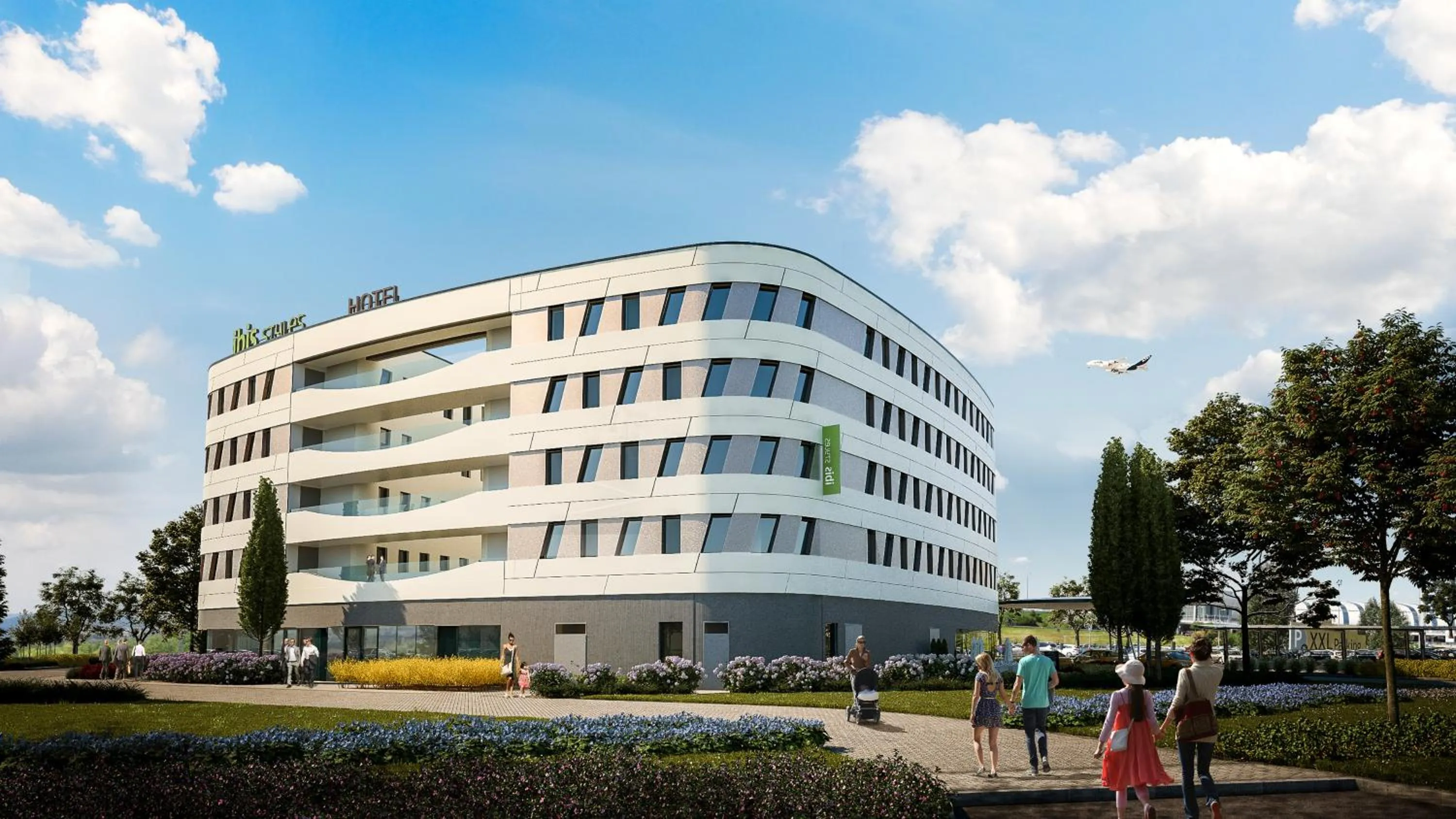 Property building in ibis Styles Budapest Airport