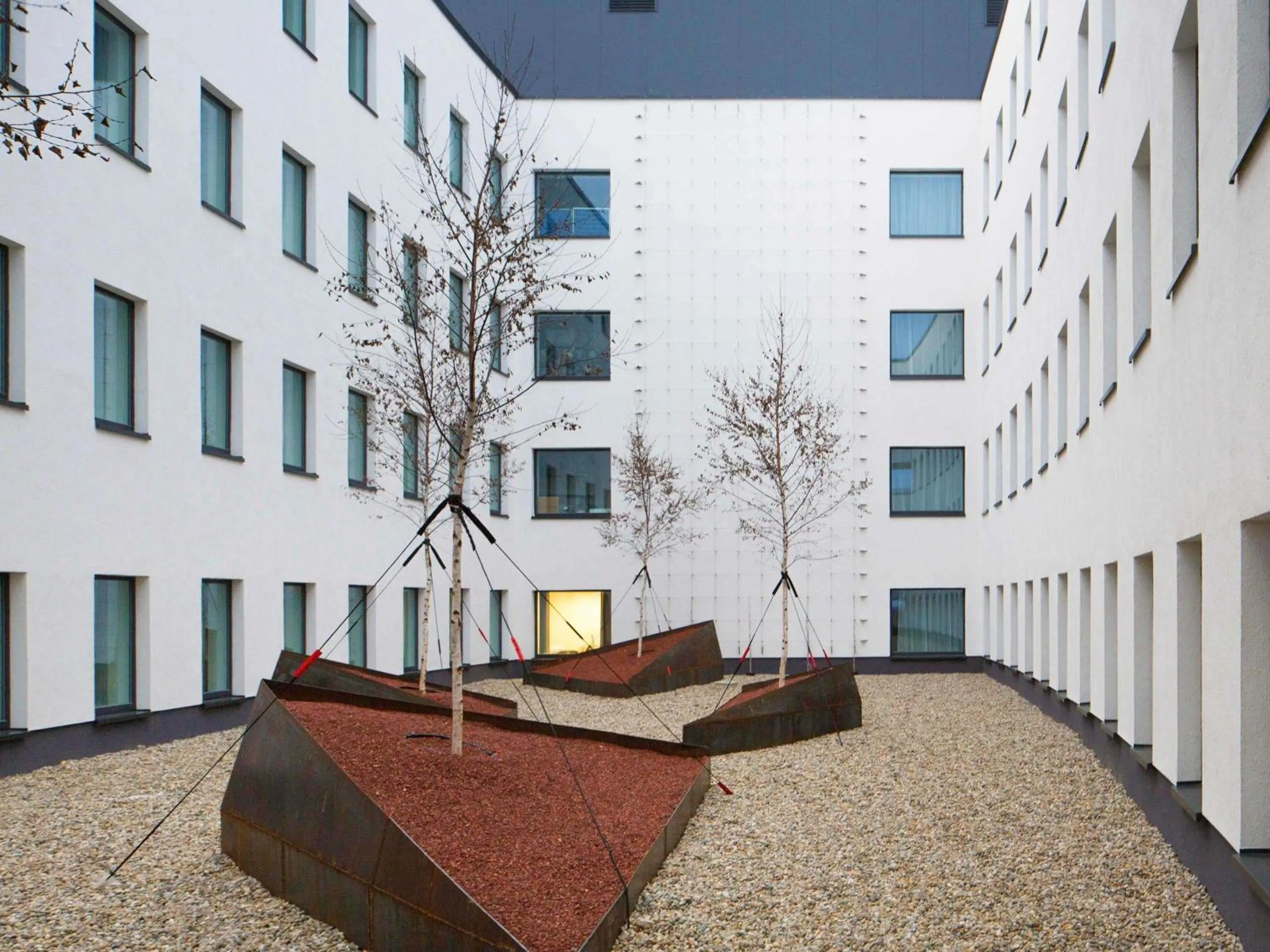 Bedroom in ibis Styles Budapest Airport