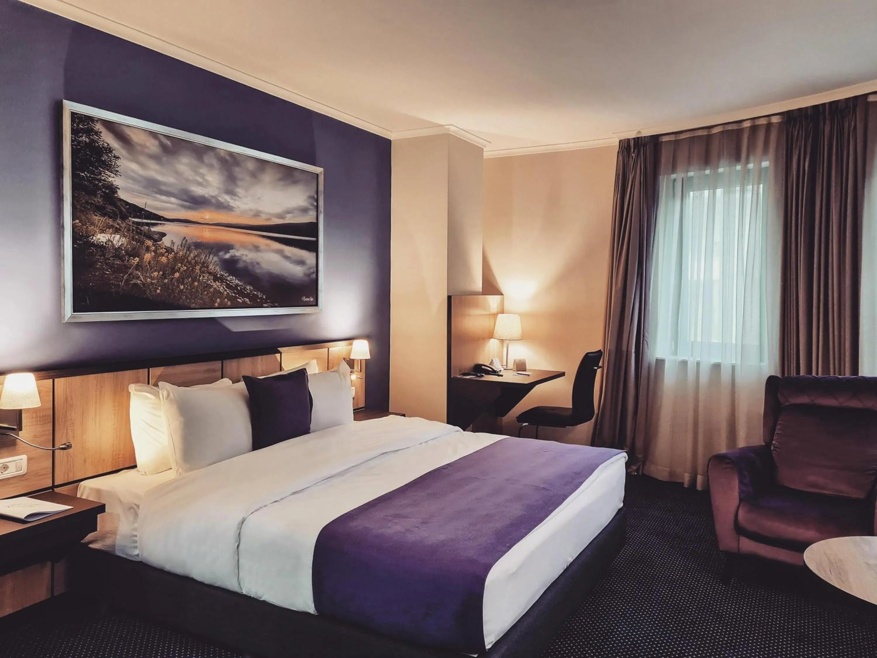 Bedroom, Bed in Mercure Tetovo