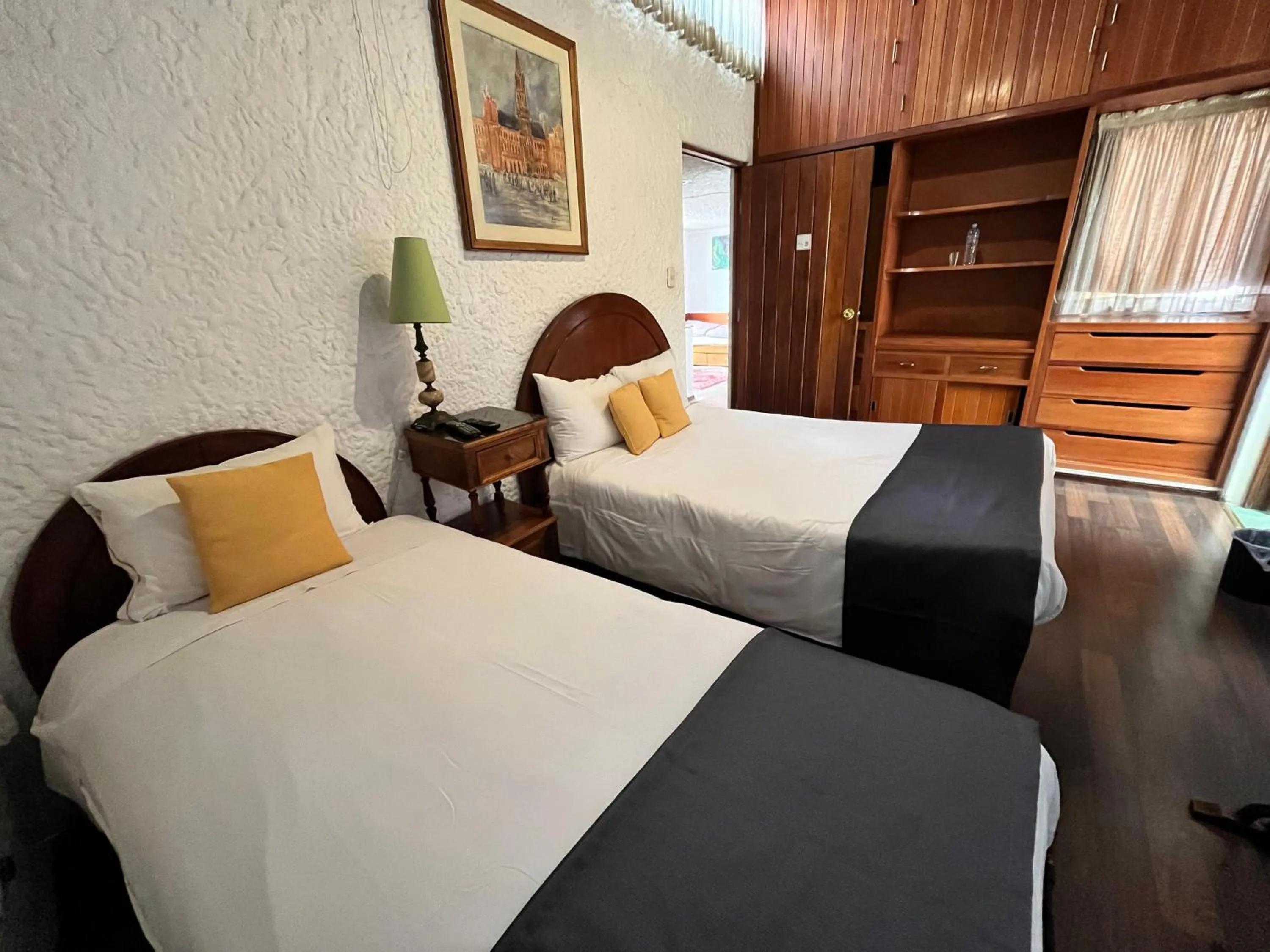 Bed in Hotel La Casa de Tin tin