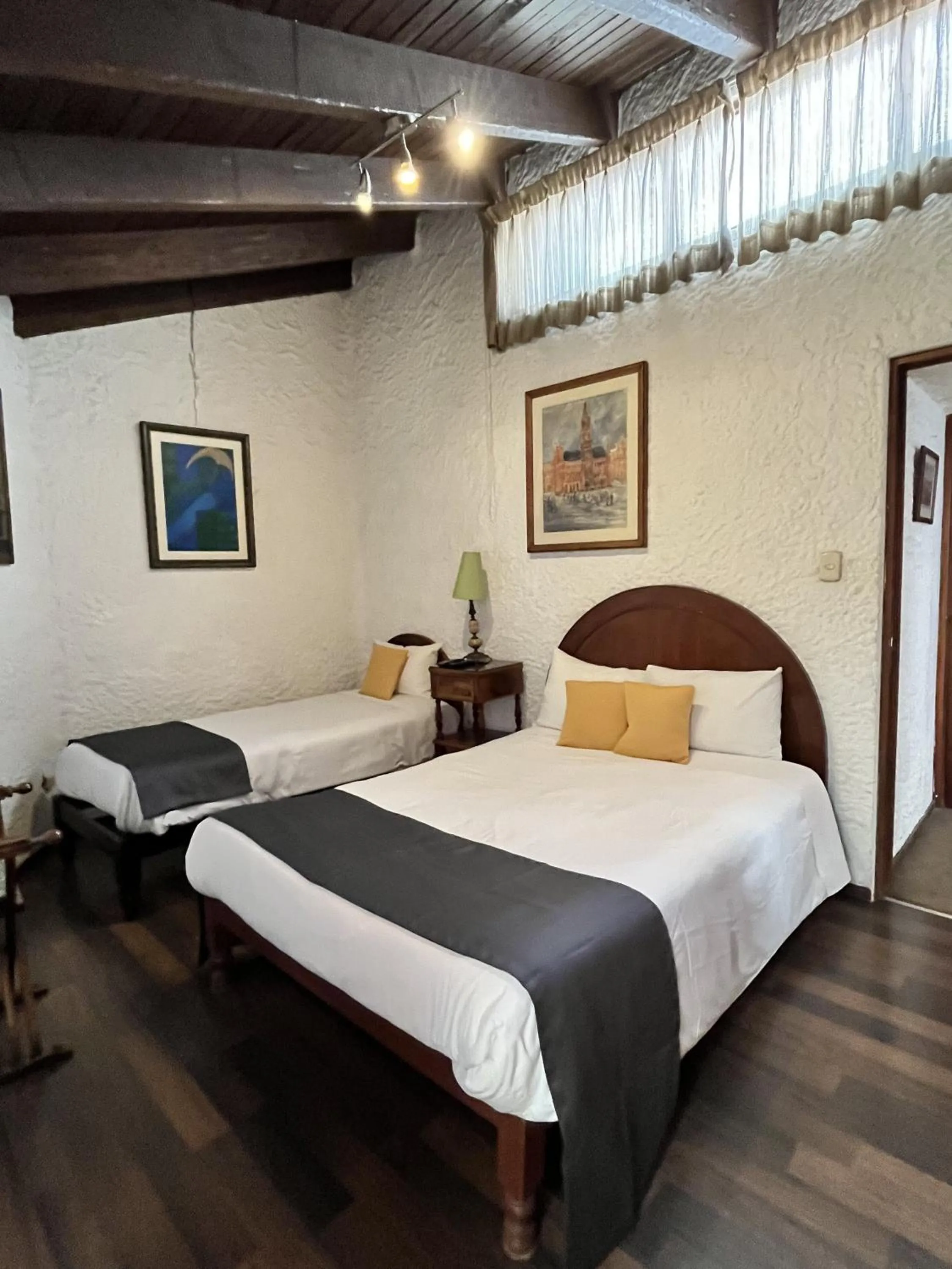 Bed in Hotel La Casa de Tin tin