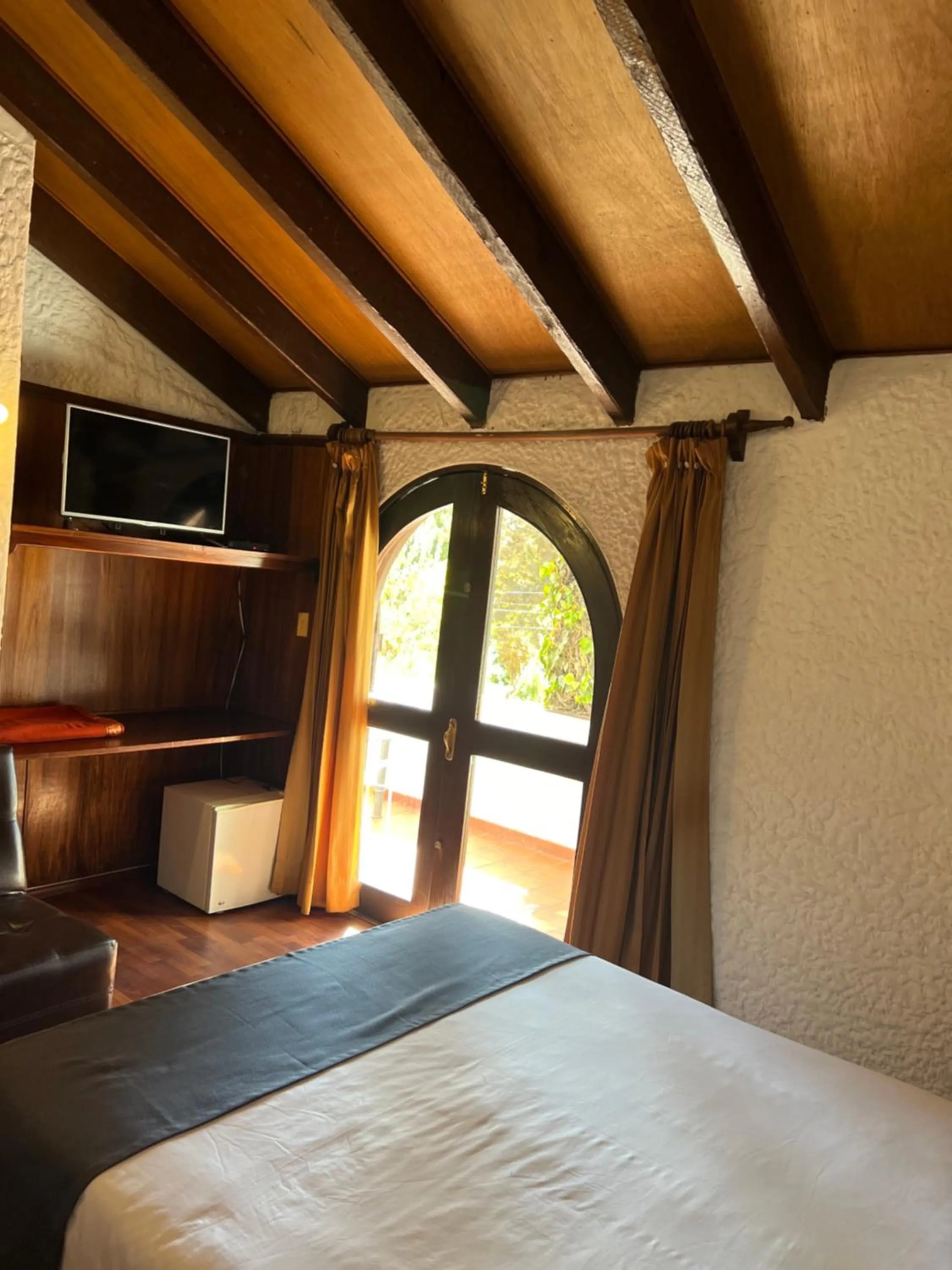 Bed in Hotel La Casa de Tin tin