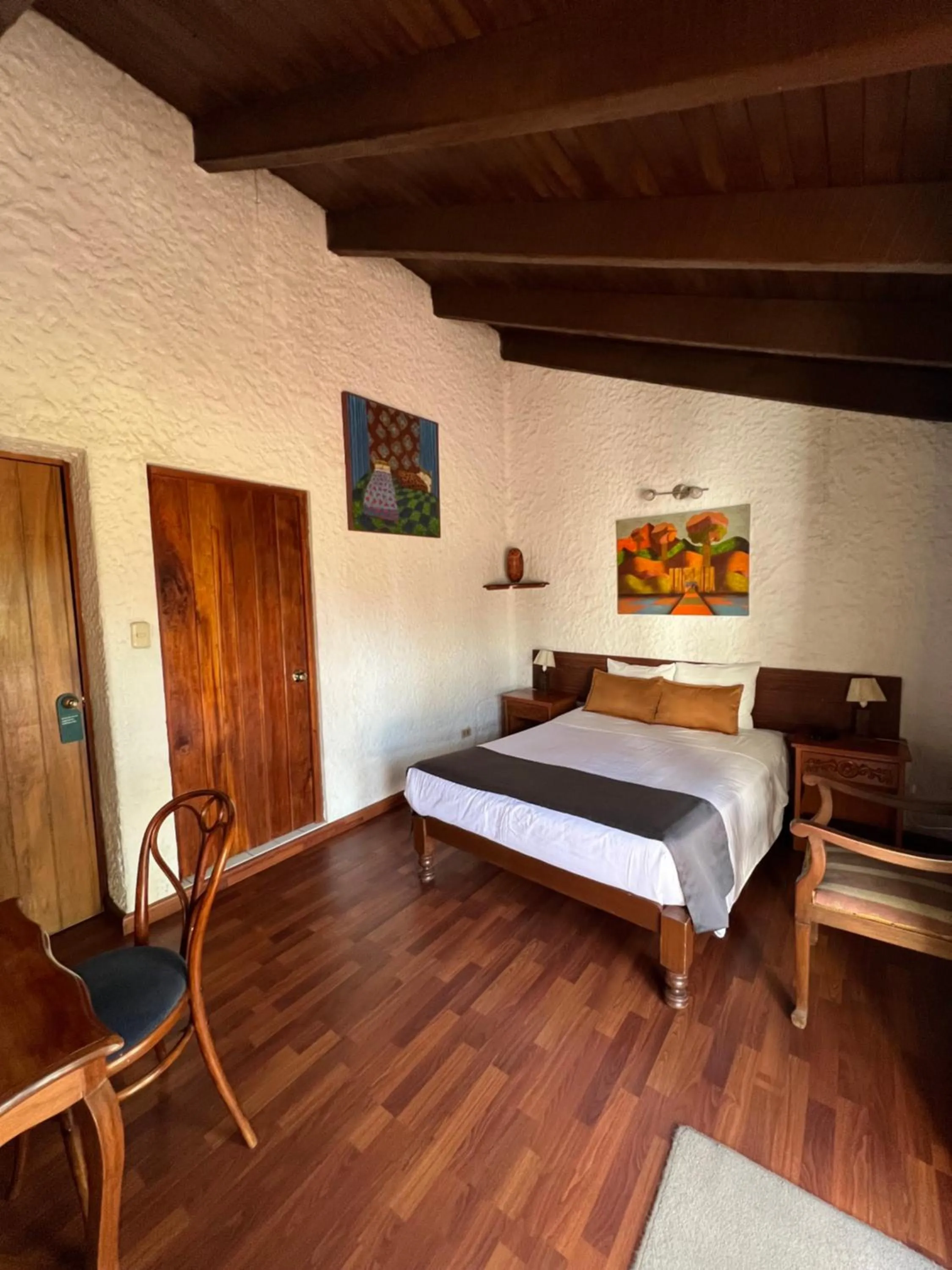 Bed in Hotel La Casa de Tin tin