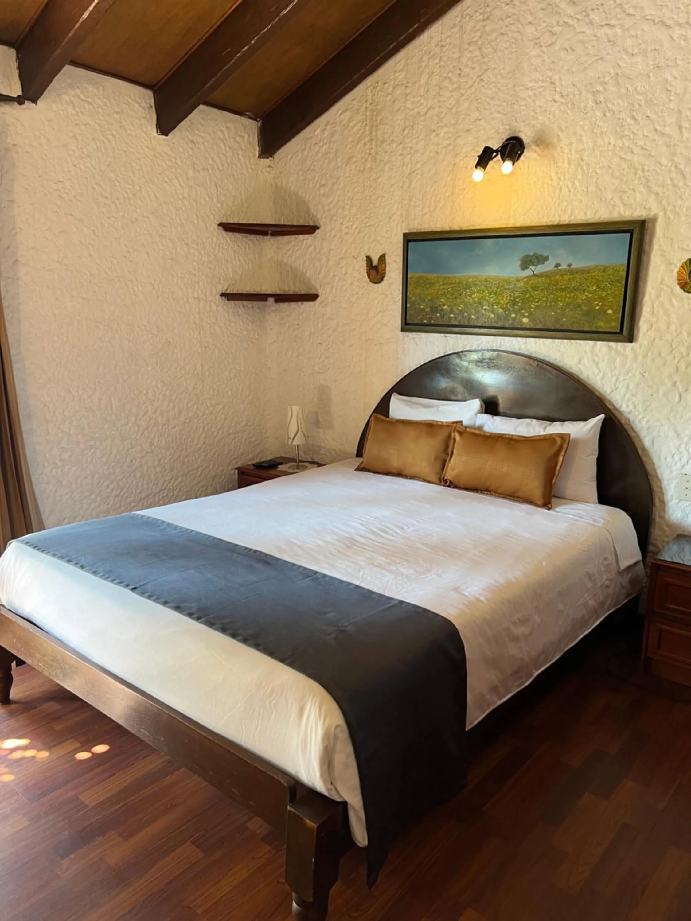 Bed in Hotel La Casa de Tin tin