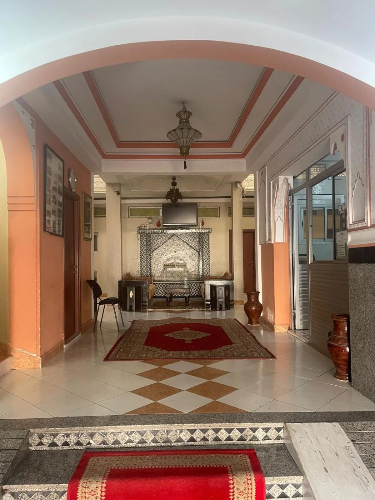 Seating area in Hôtel Narjisse