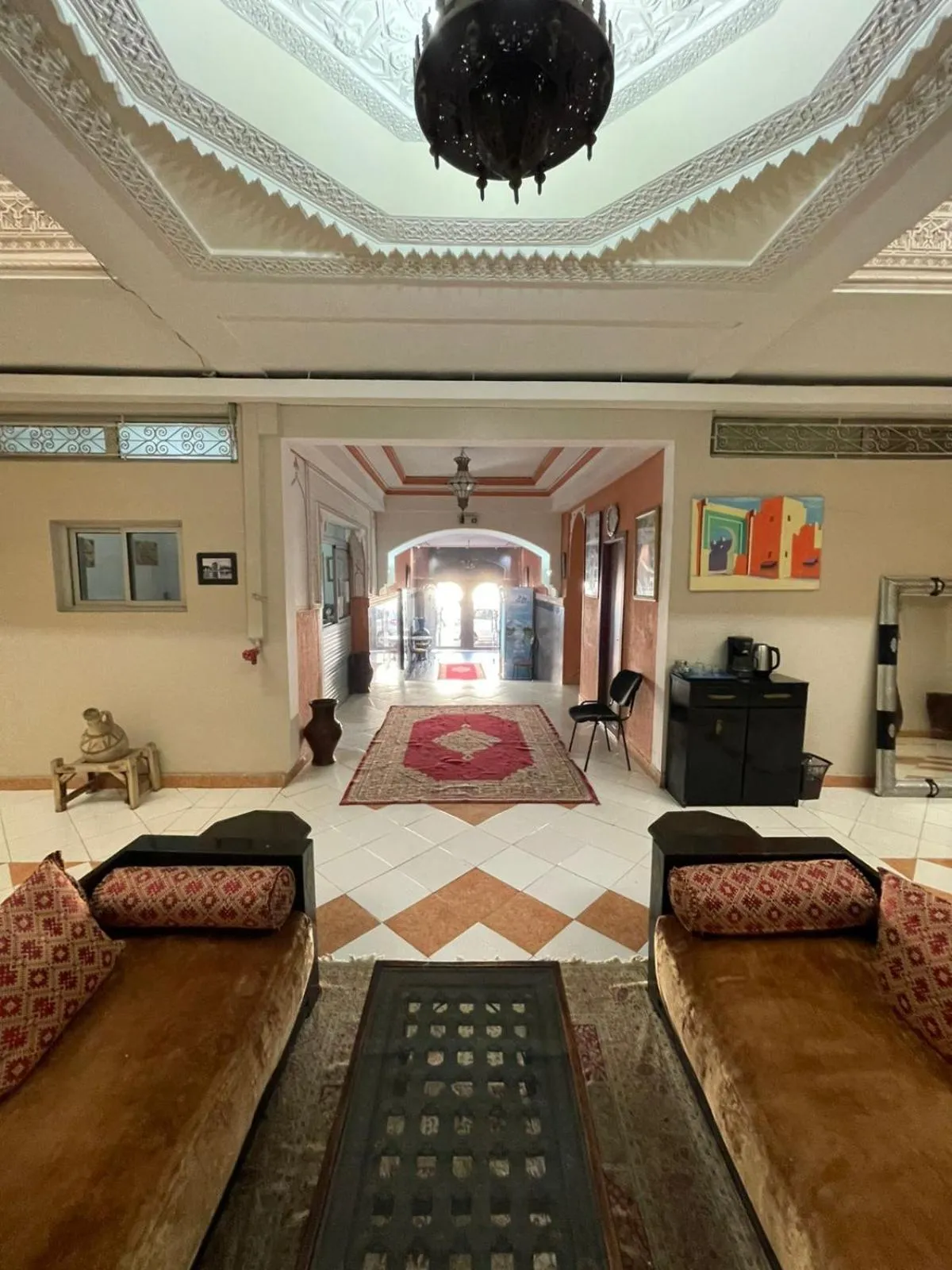 Seating area in Hôtel Narjisse