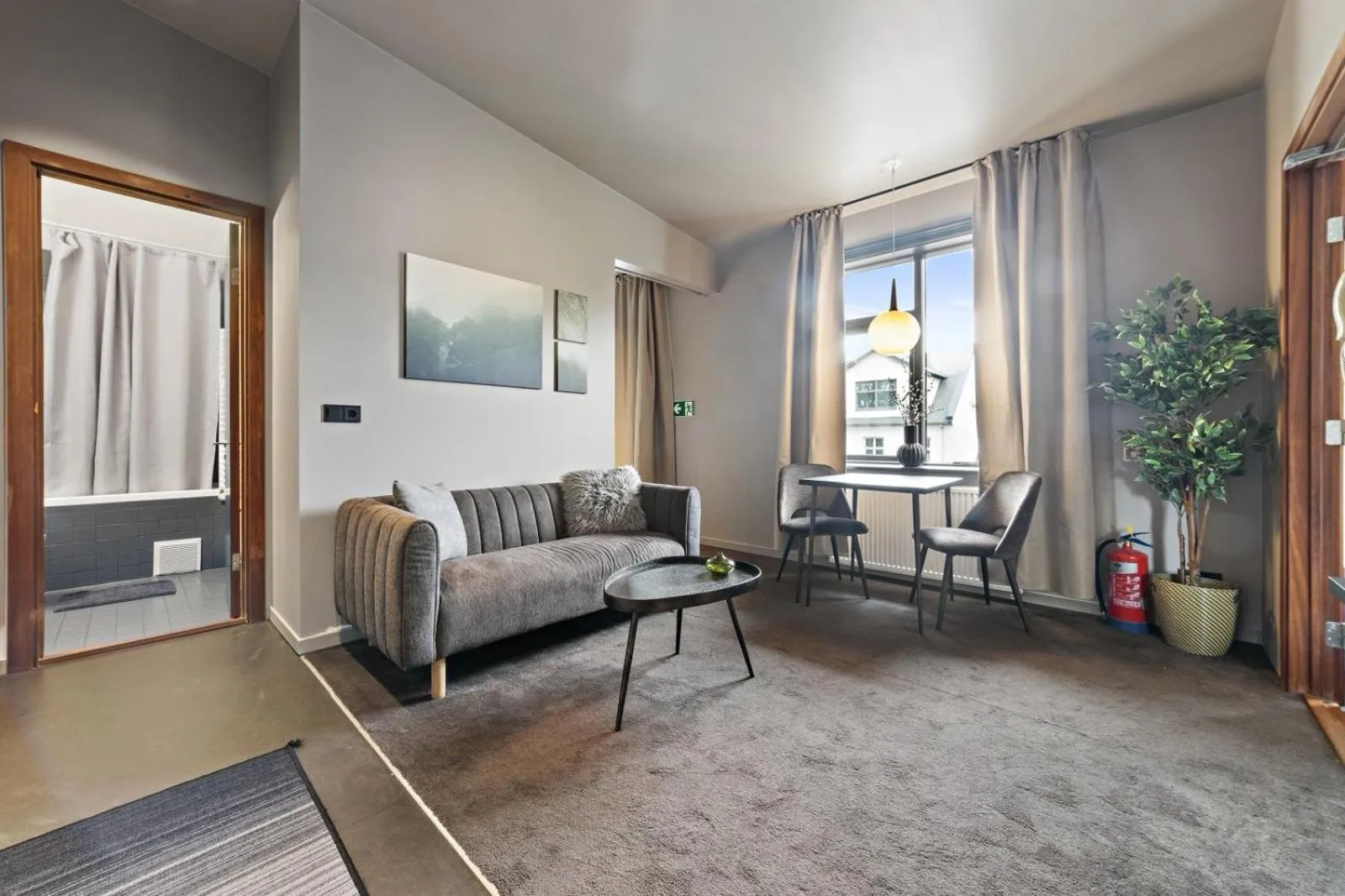 Bed in Astro Apartments