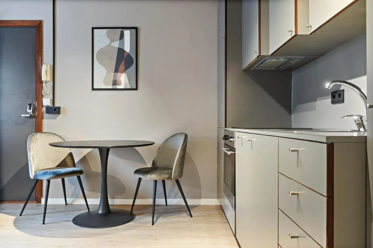 kitchen in Astro Apartments