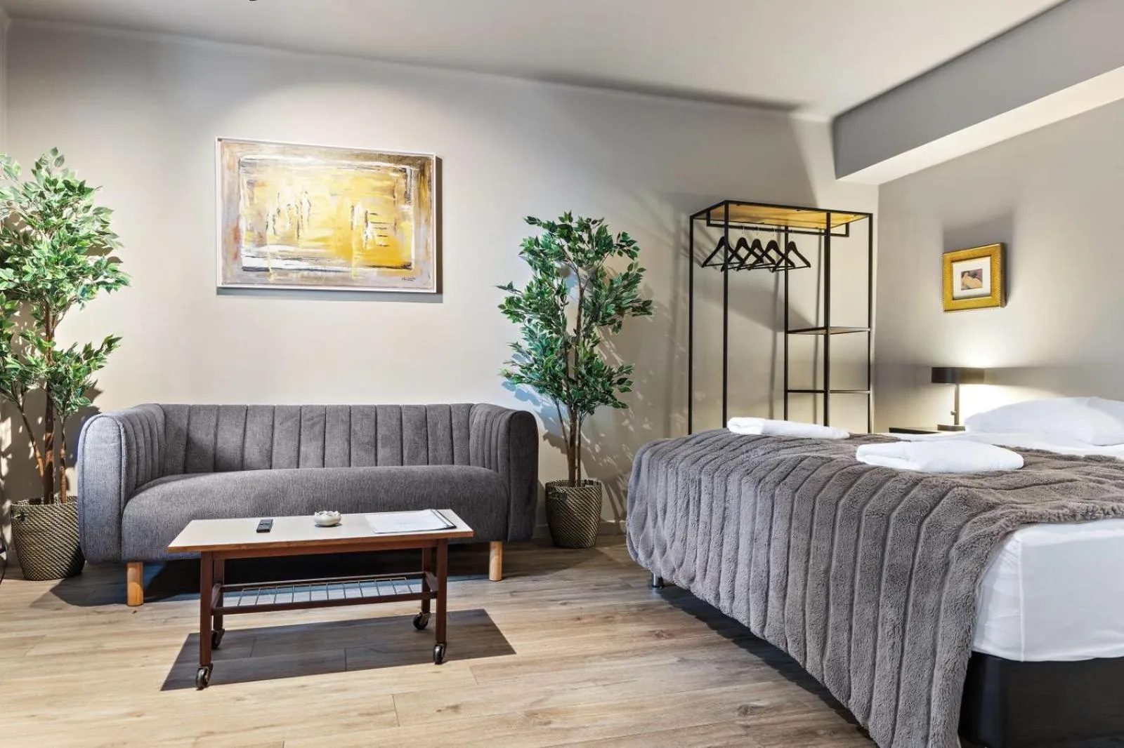 Bed in Astro Apartments