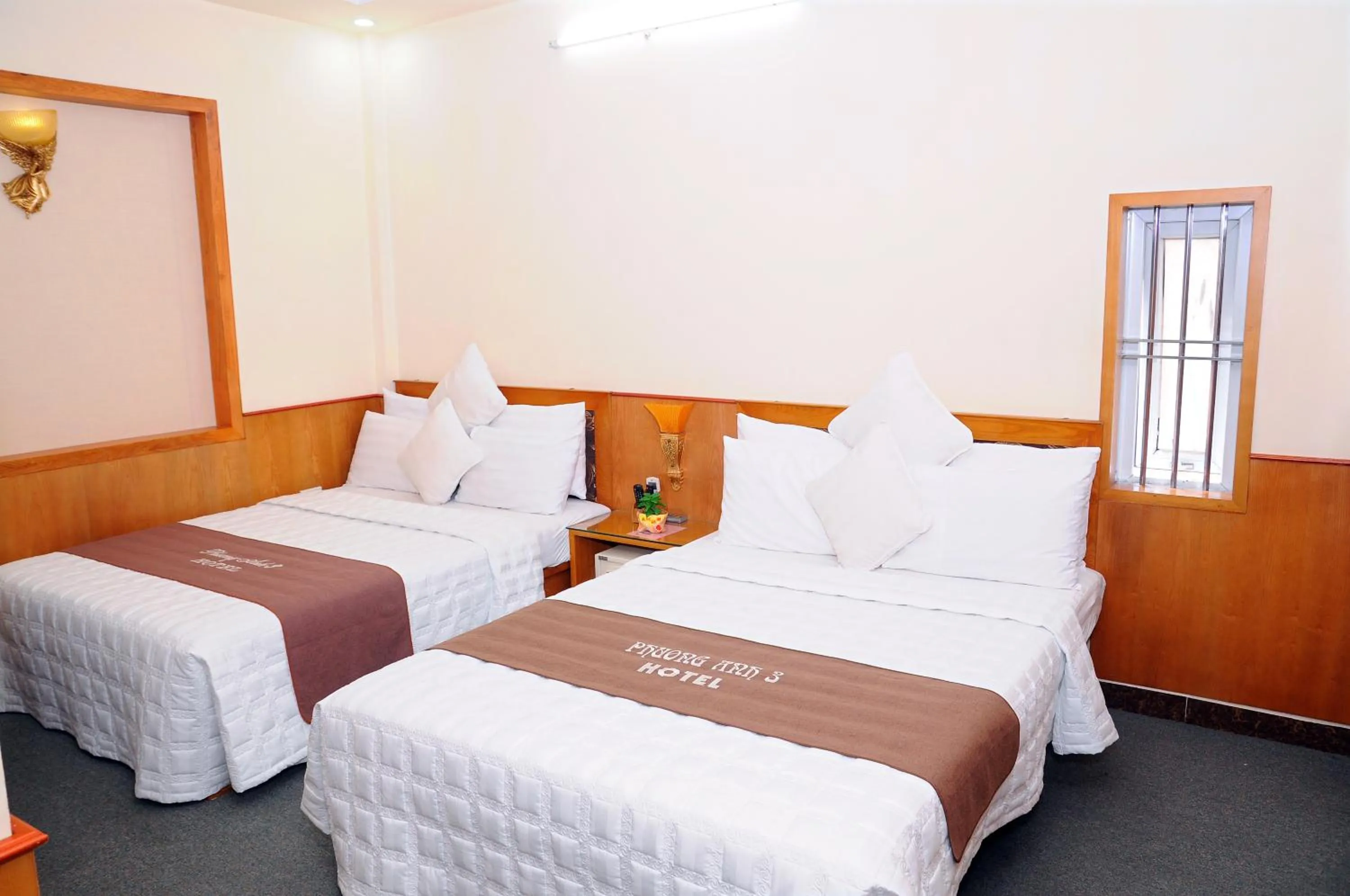 Bed in Phuong Anh 3 Hotel