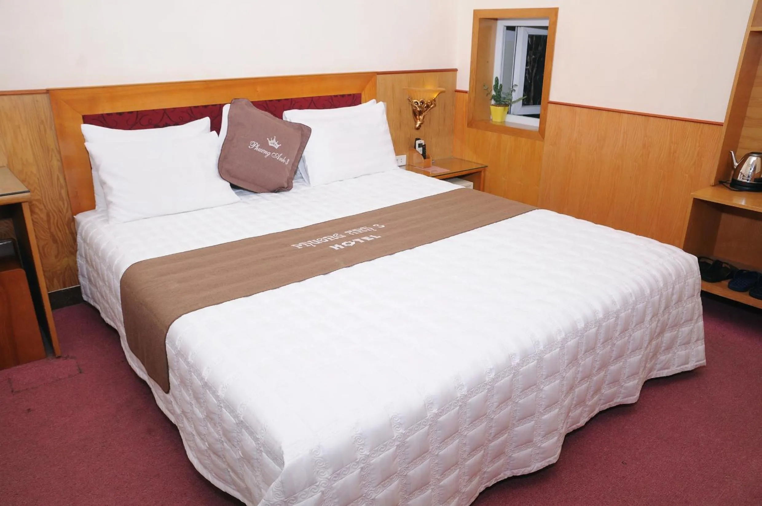 Bed in Phuong Anh 3 Hotel