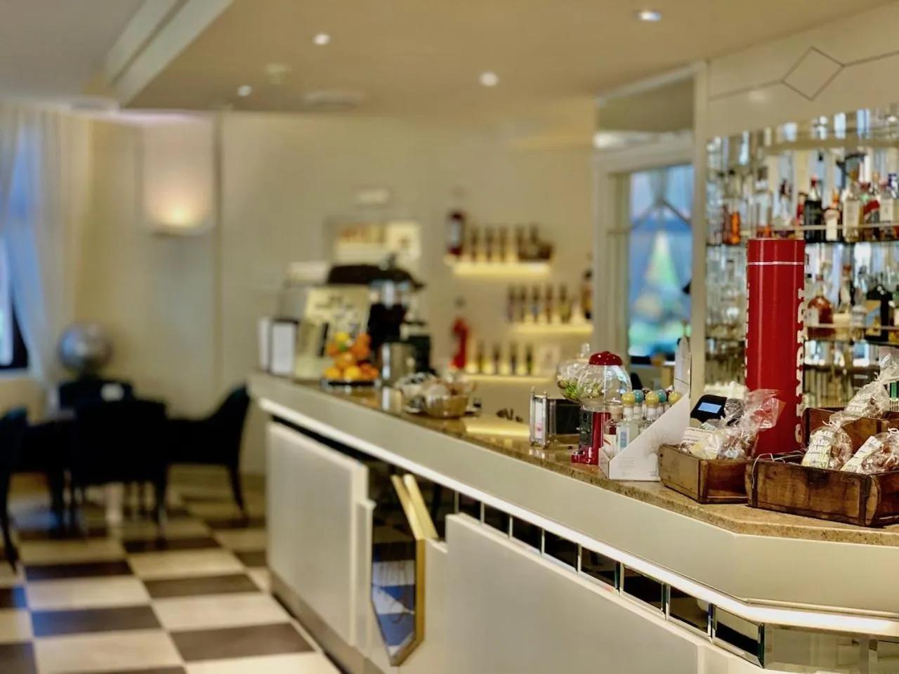 Lobby or reception in Hotel Brescia