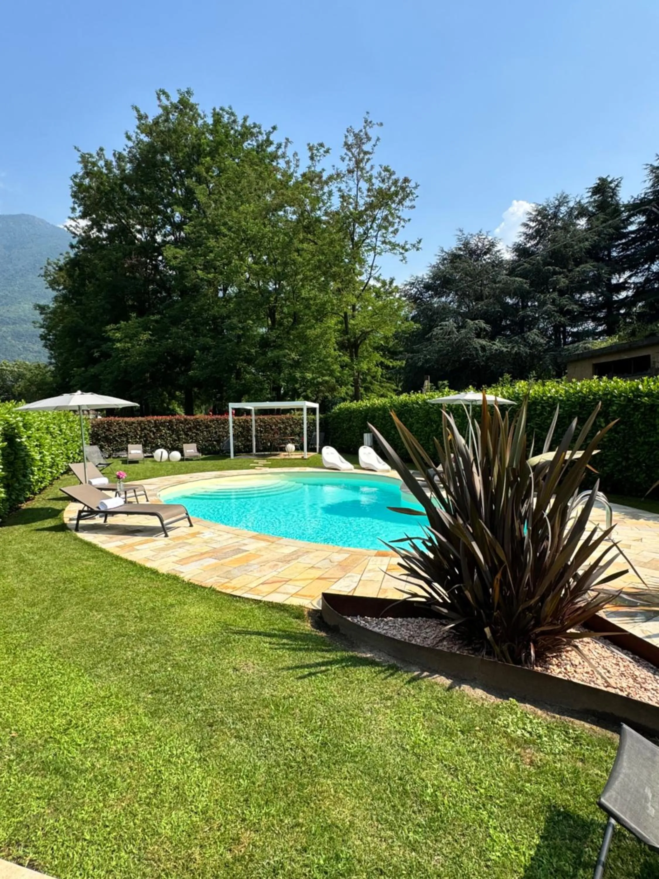 Natural landscape in Hotel Brescia