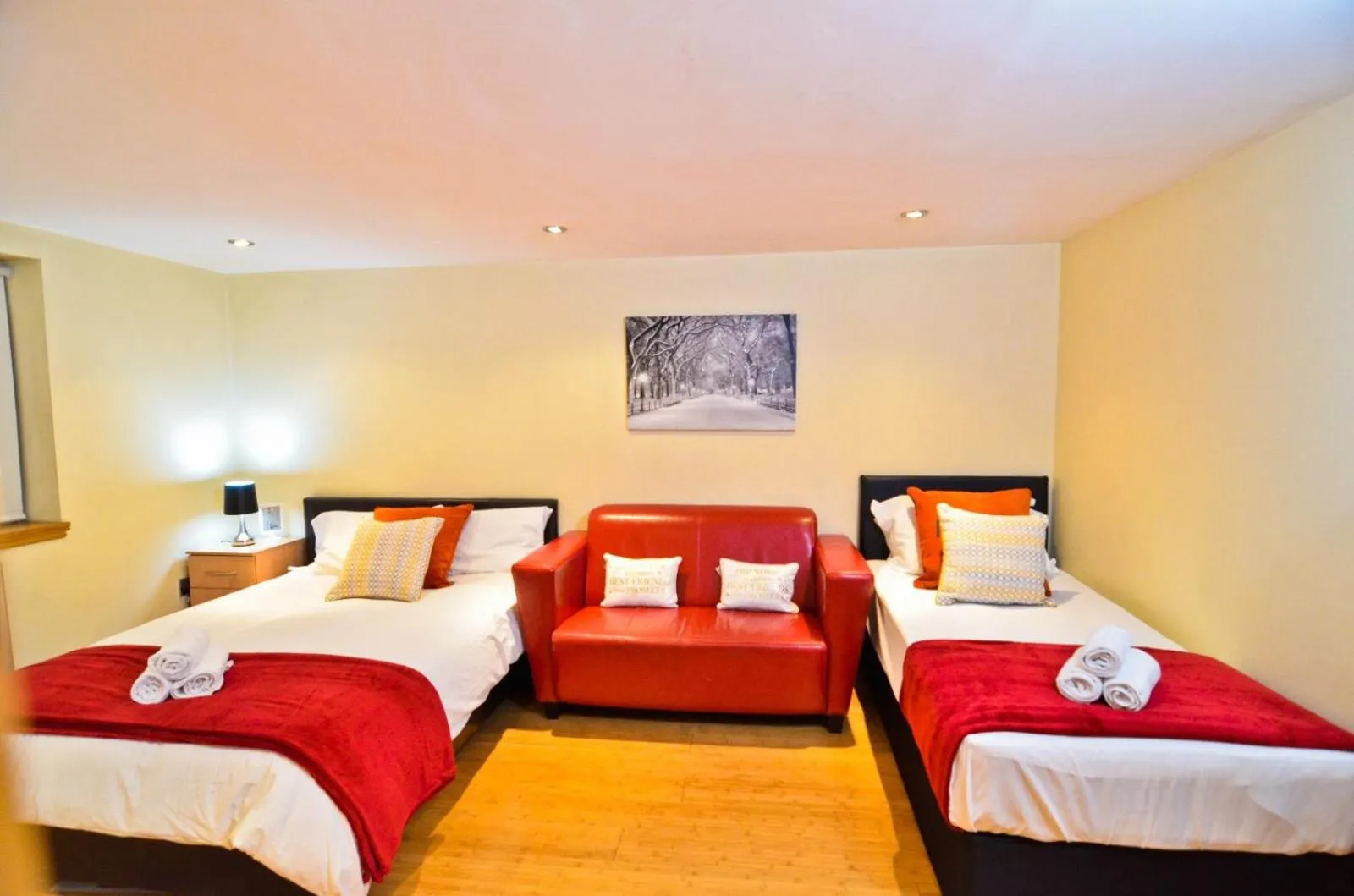 Bed in Thames View House Surrey Quays