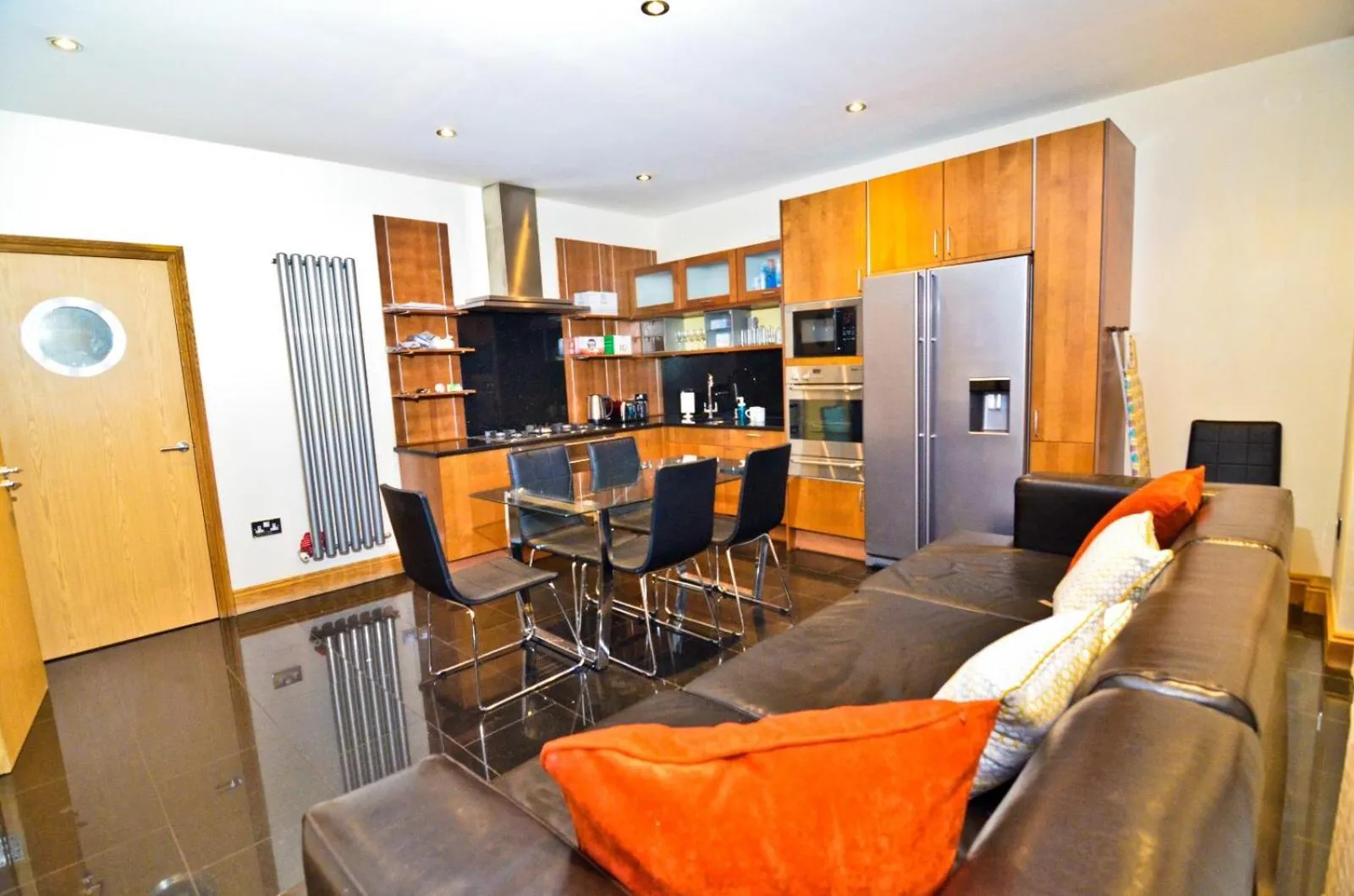 Living room in Thames View House Surrey Quays