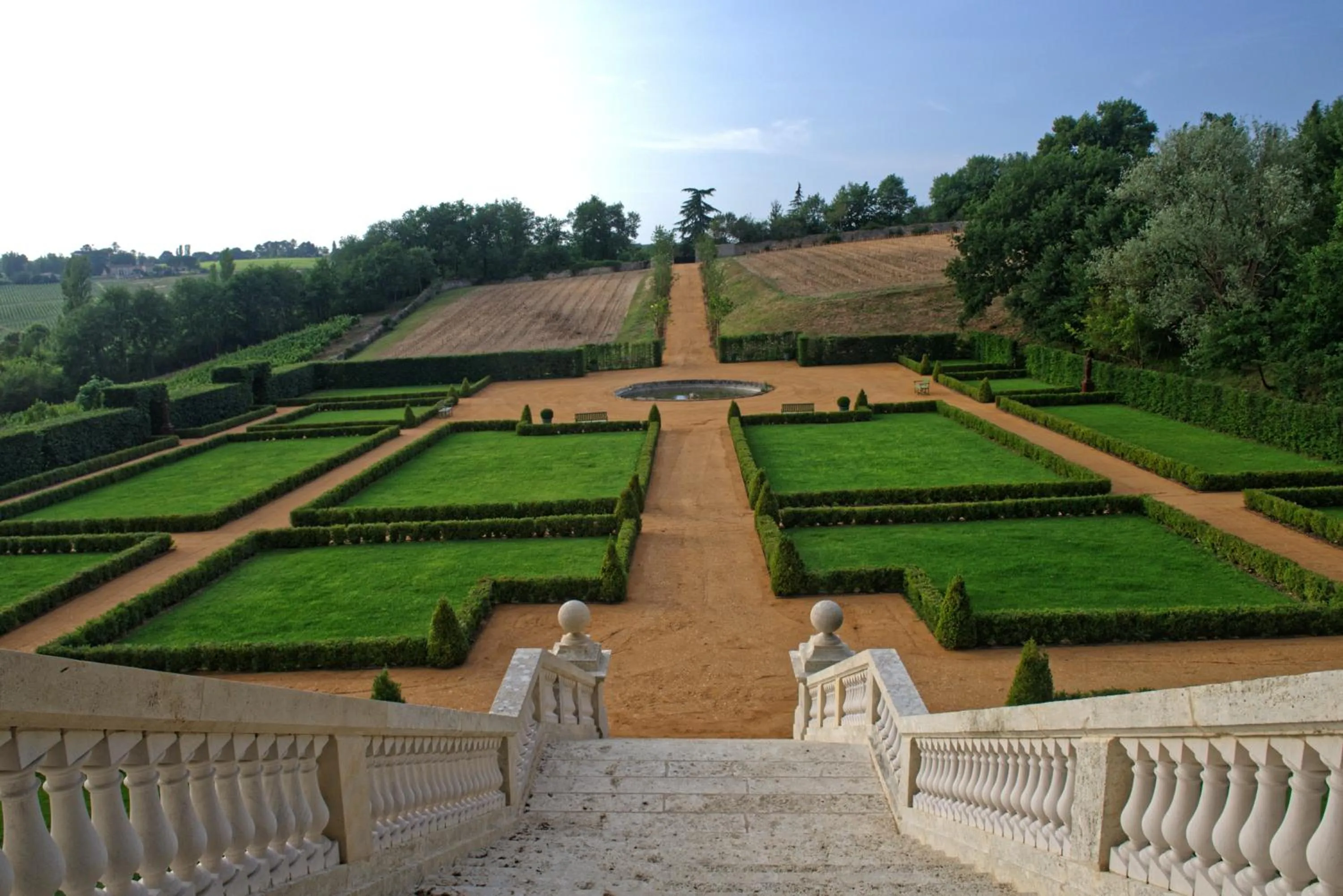 Garden in Chambres d'hôtes de Château Renon